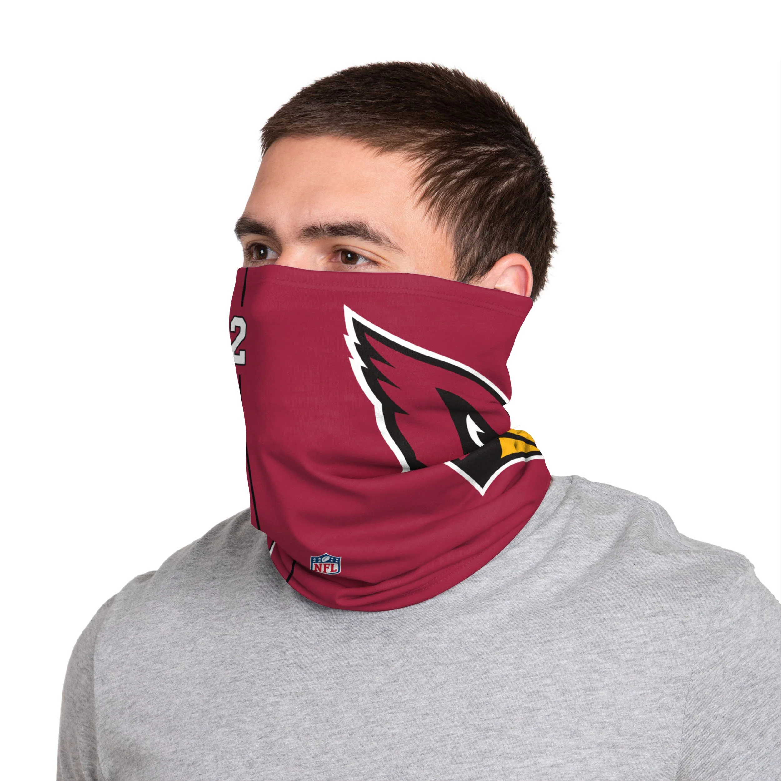 Arizona Cardinals NFL Devon Kennard On-Field Sideline Logo Gaiter Scarf - Image 2