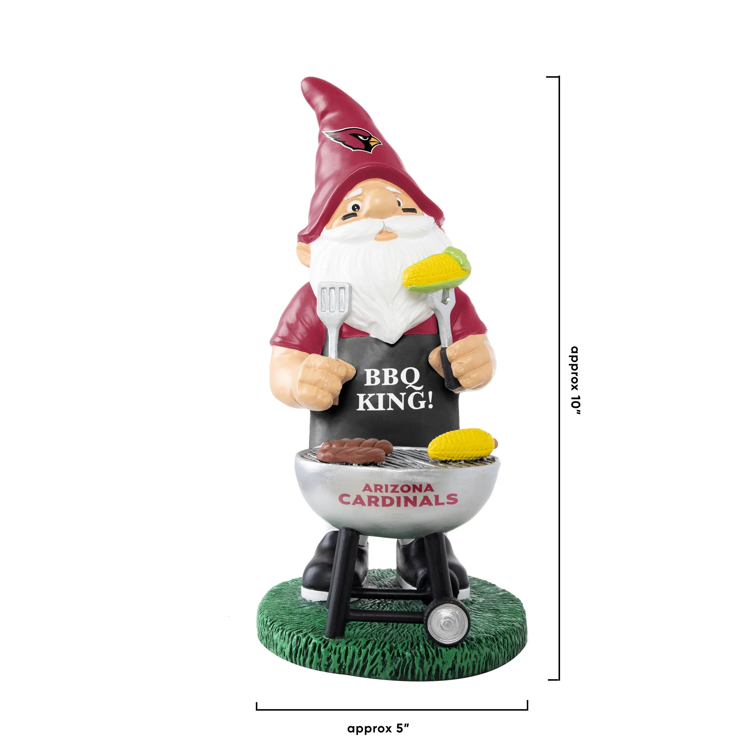 Arizona Cardinals NFL Grill Gnome - Image 4