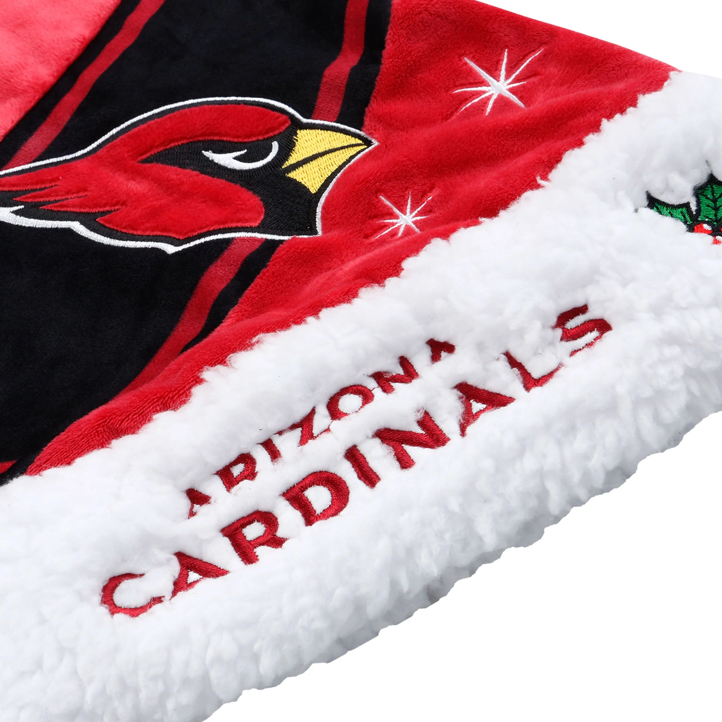 Arizona Cardinals NFL High End Santa Hat - Image 2