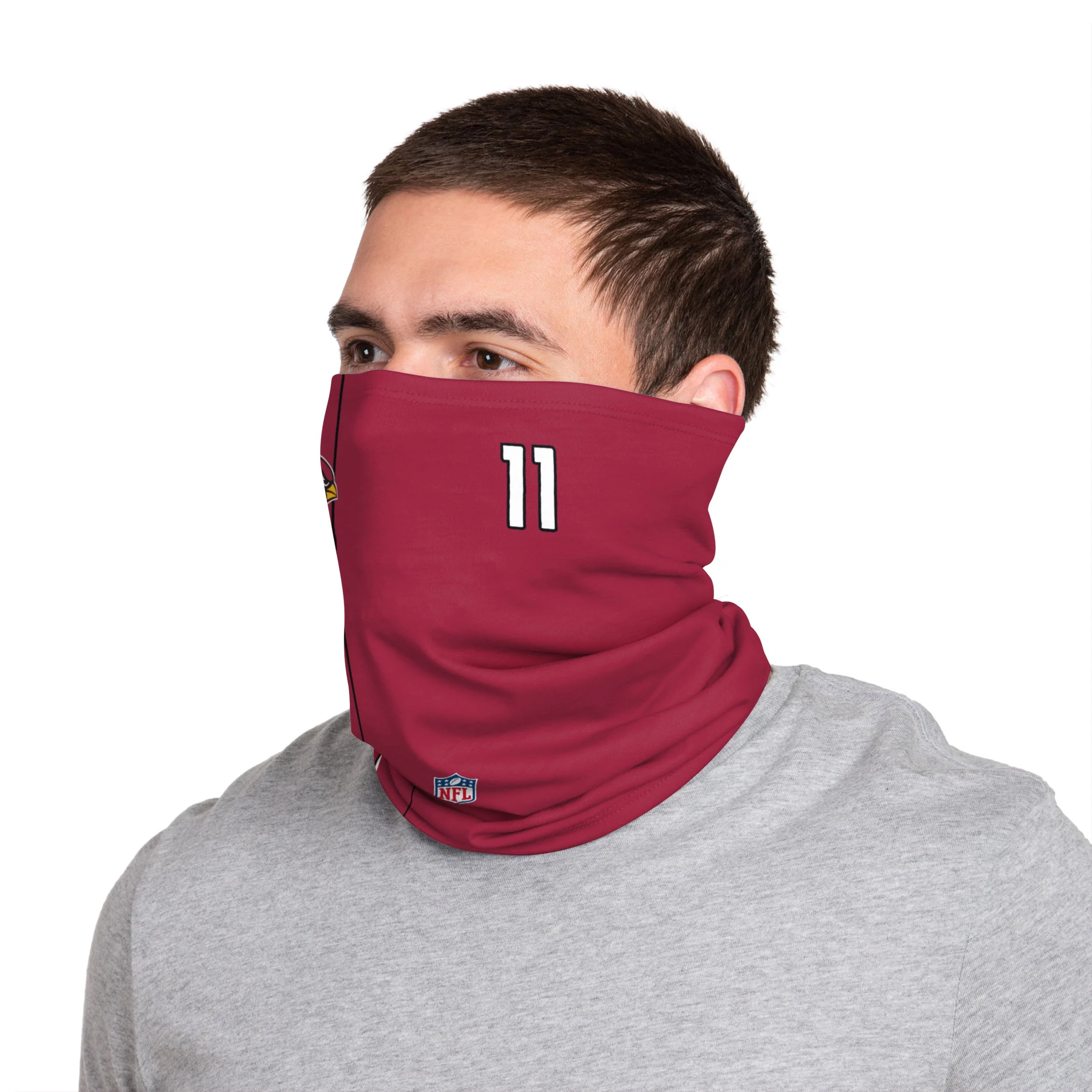 Arizona Cardinals NFL Larry Fitzgerald On-Field Sideline Gaiter Scarf - Image 3