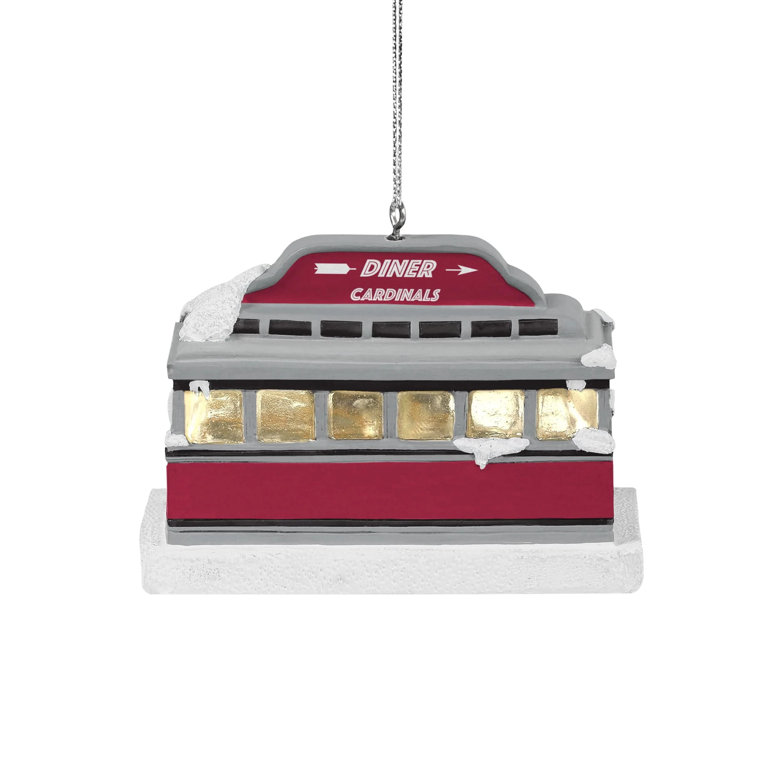 Arizona Cardinals NFL Light Up Diner Ornament - Image 4