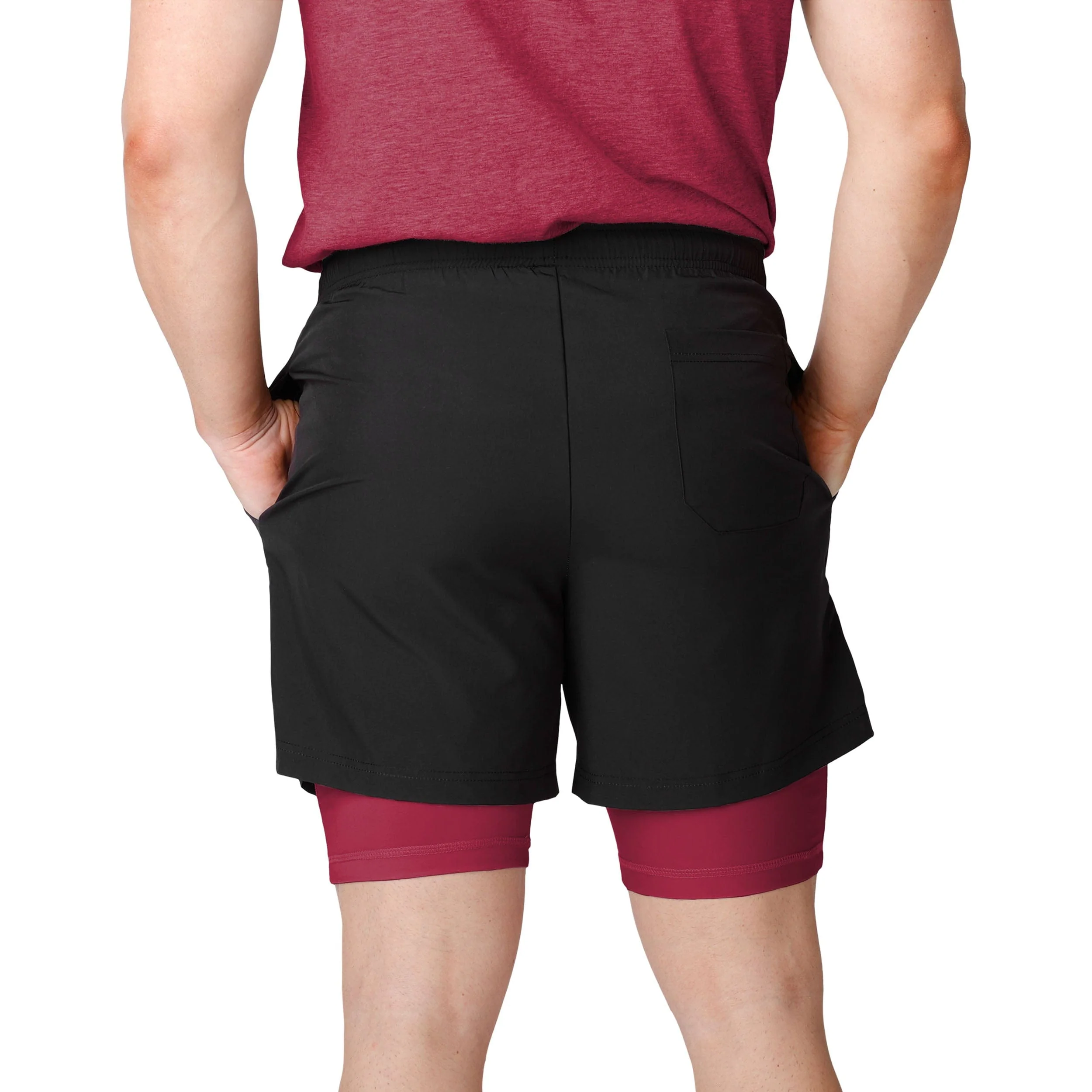 Arizona Cardinals NFL Mens Black Team Color Lining Shorts - Image 3