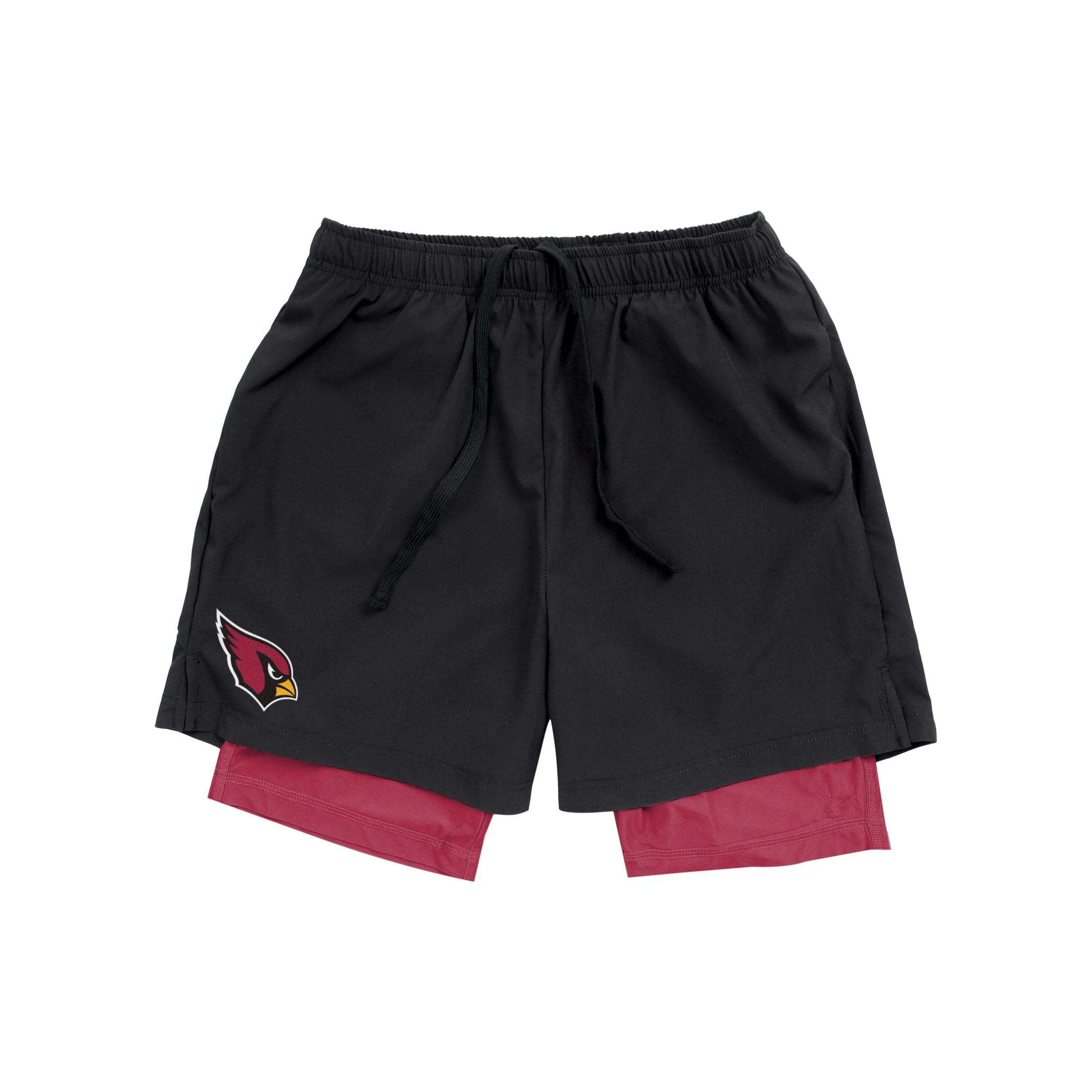Arizona Cardinals NFL Mens Black Team Color Lining Shorts - Image 4