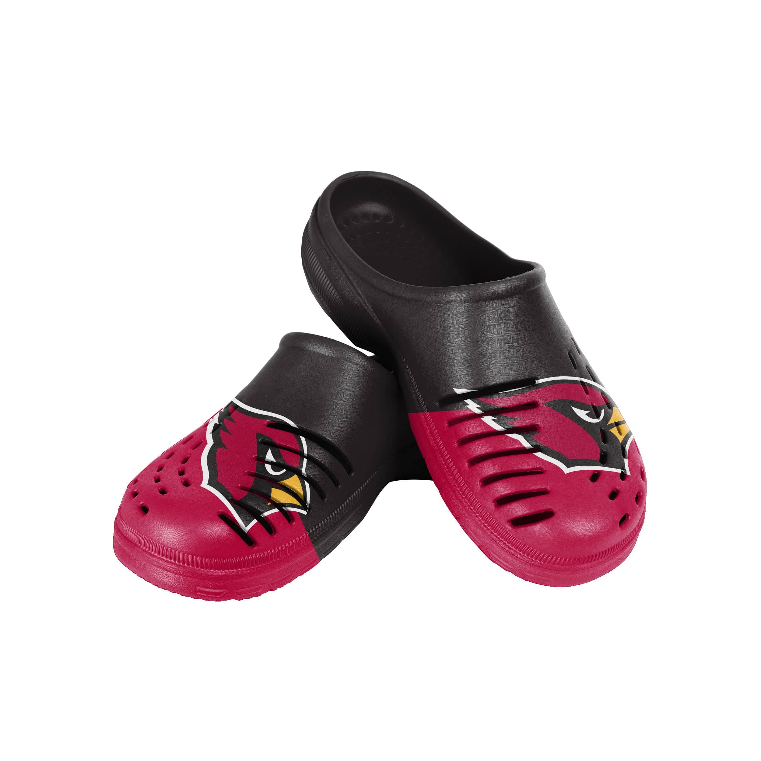 Arizona Cardinals NFL Mens Colorblock Big Logo Clog