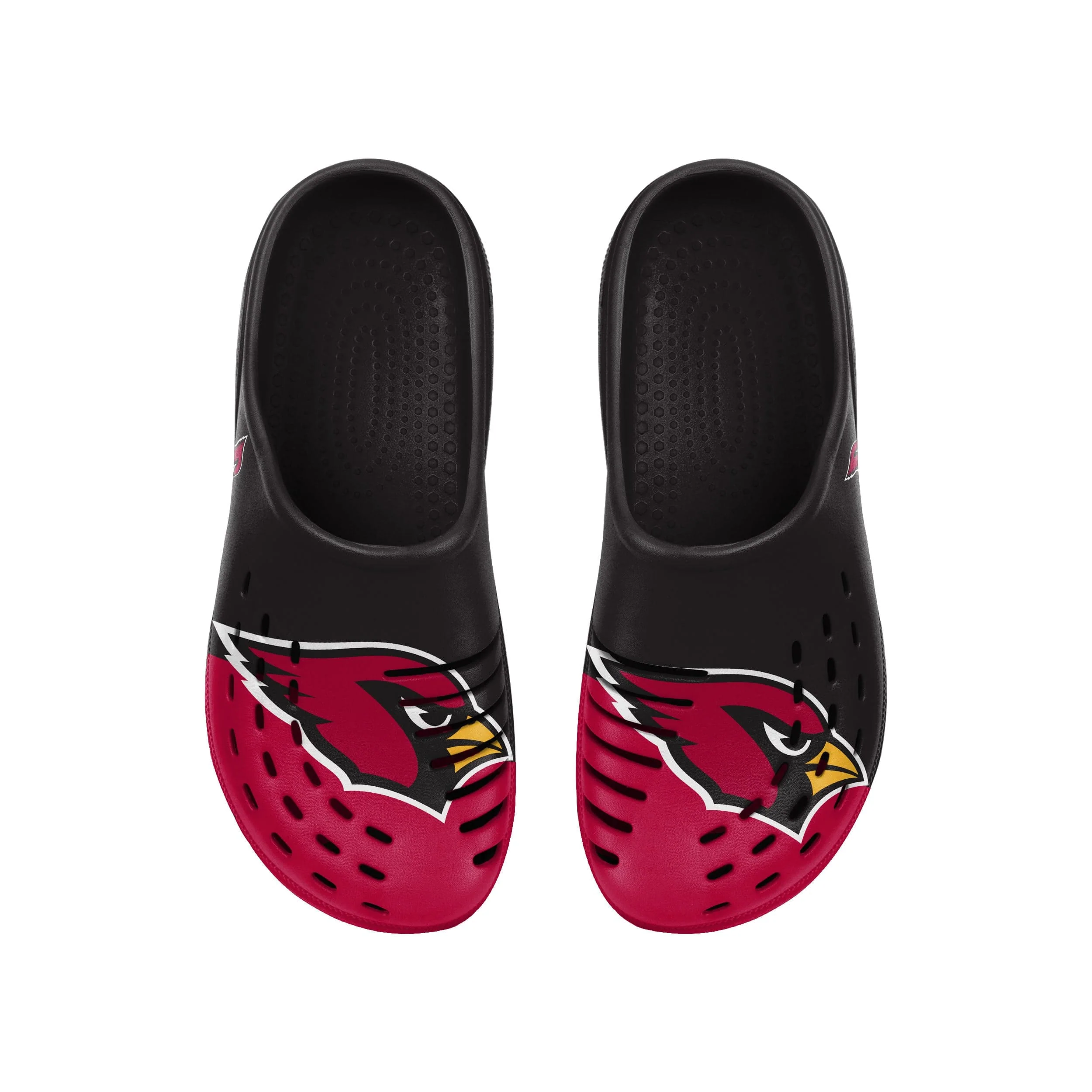 Arizona Cardinals NFL Mens Colorblock Big Logo Clog - Image 4