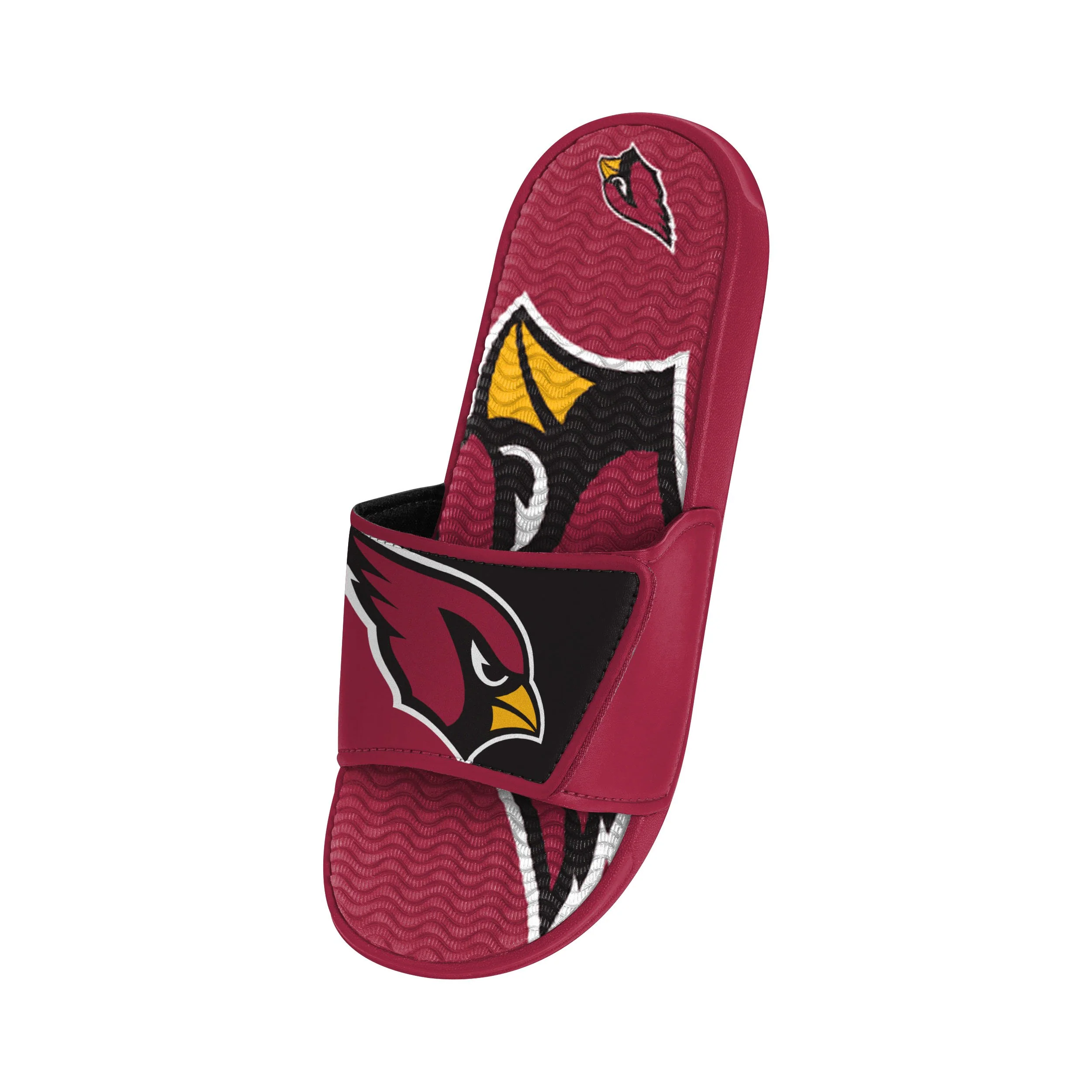 Arizona Cardinals NFL Mens Colorblock Big Logo Gel Slide - Image 3