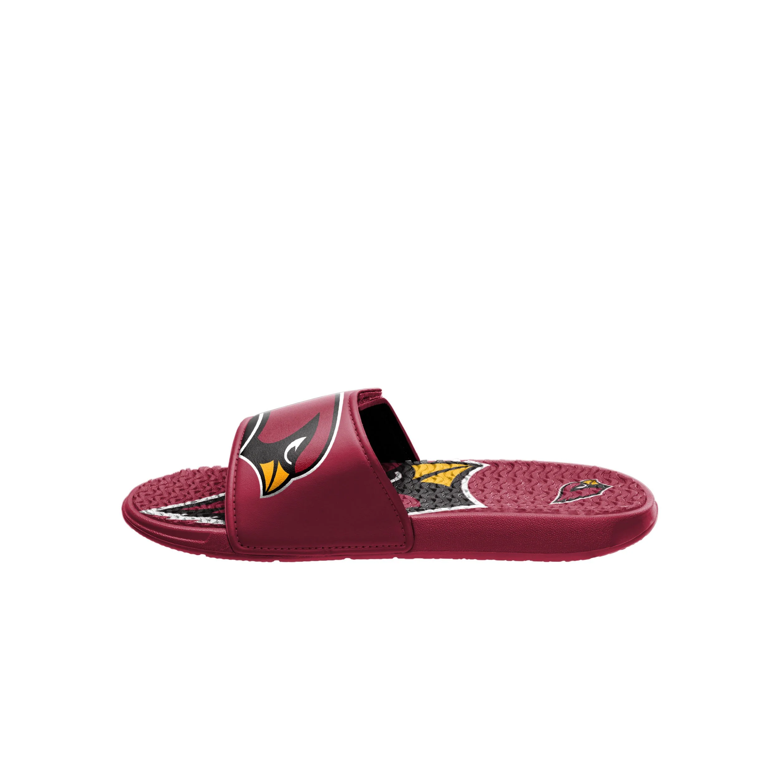 Arizona Cardinals NFL Mens Colorblock Big Logo Gel Slide - Image 4