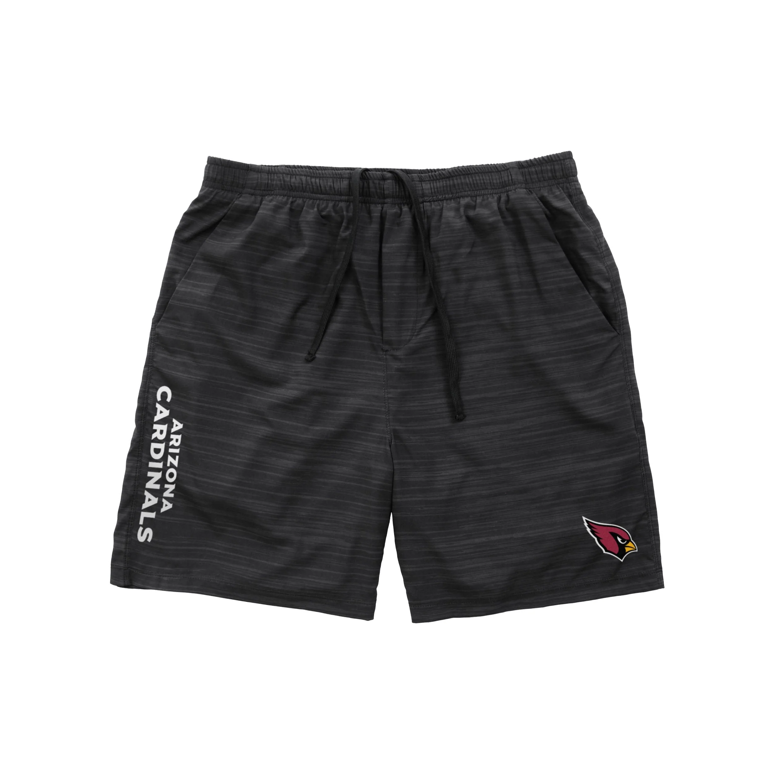 Arizona Cardinals NFL Mens Heathered Black Woven Liner Shorts - Image 5