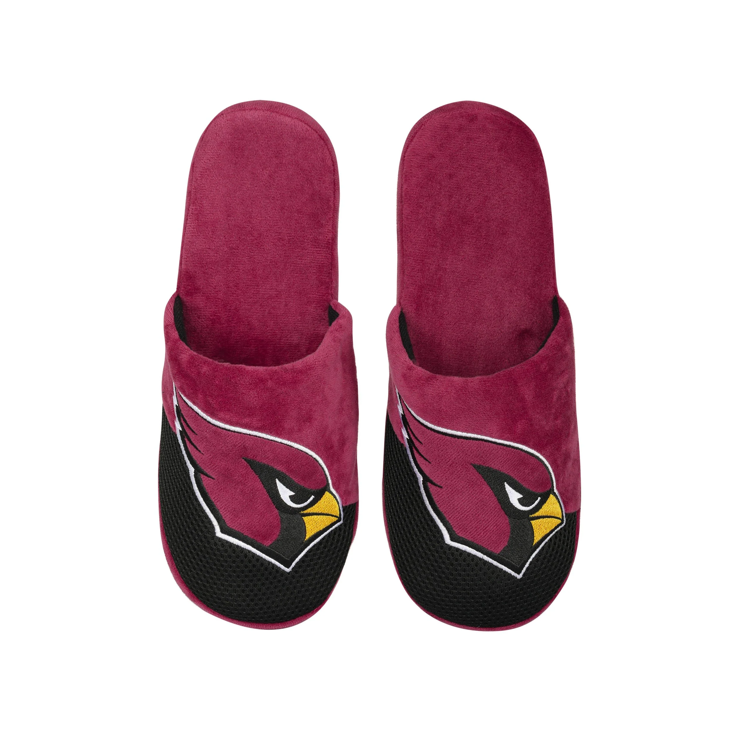 Arizona Cardinals NFL Mens Logo Staycation Slippers - Image 4