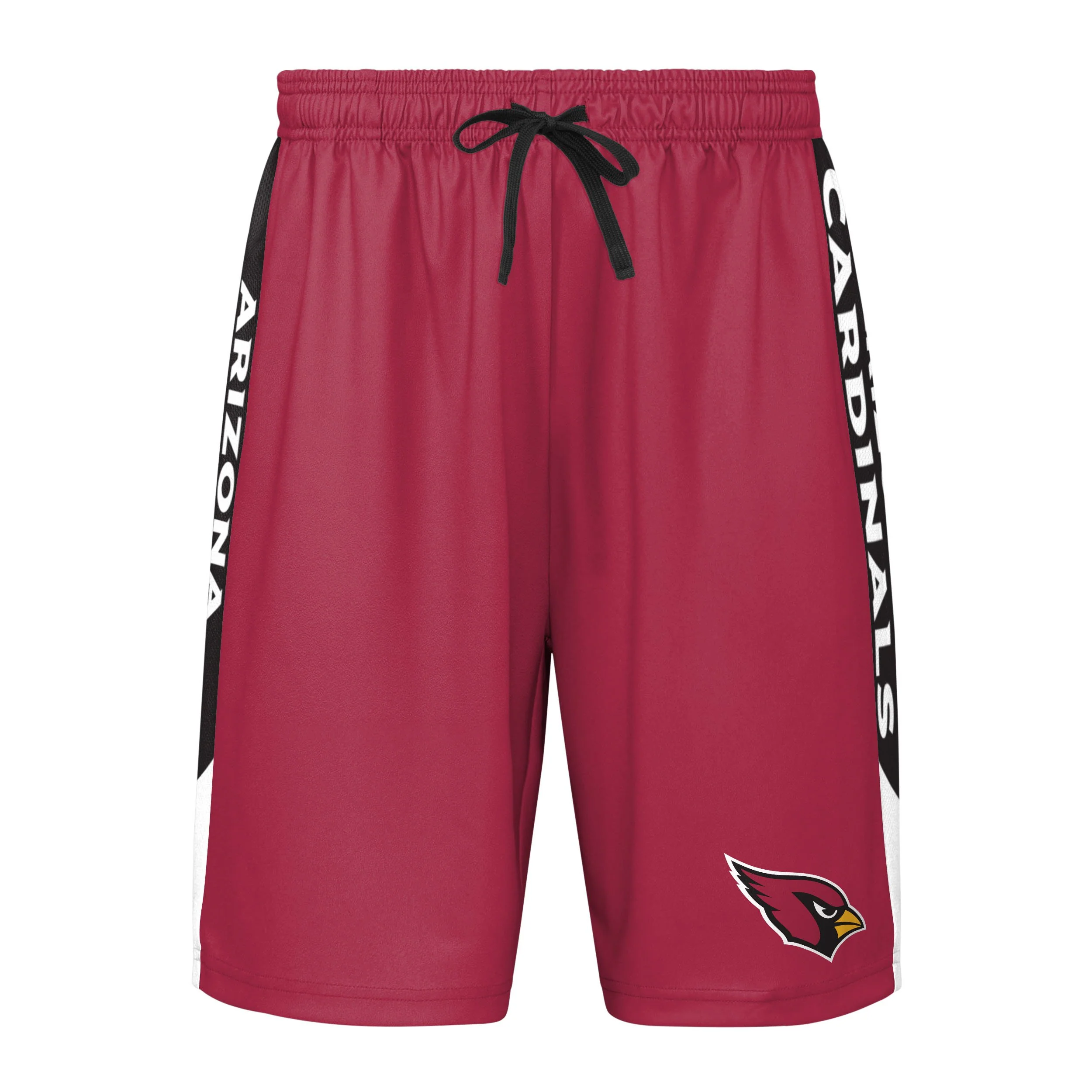 Arizona Cardinals NFL Mens Side Stripe Training Shorts