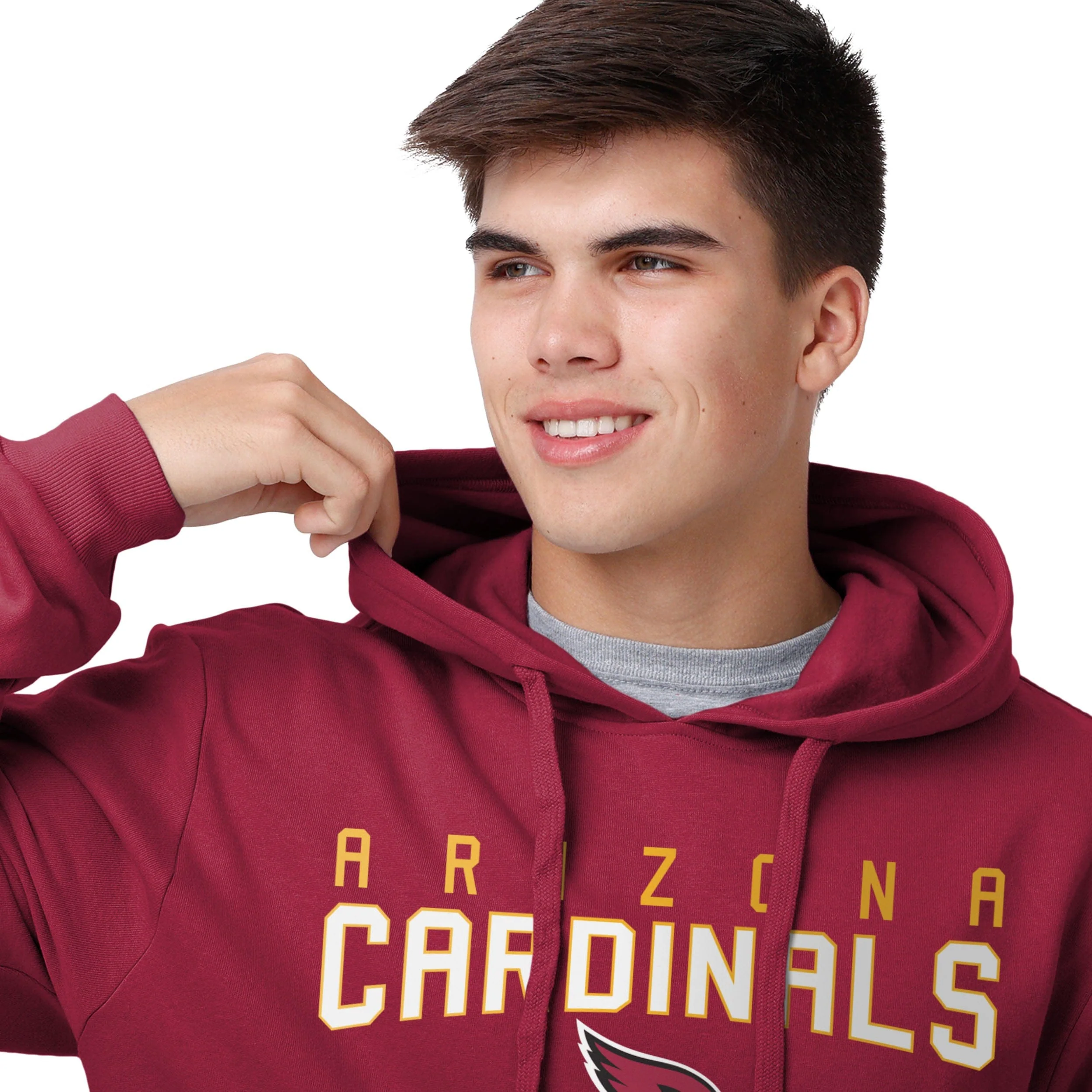 Arizona Cardinals NFL Mens Solid Hoodie - Image 4