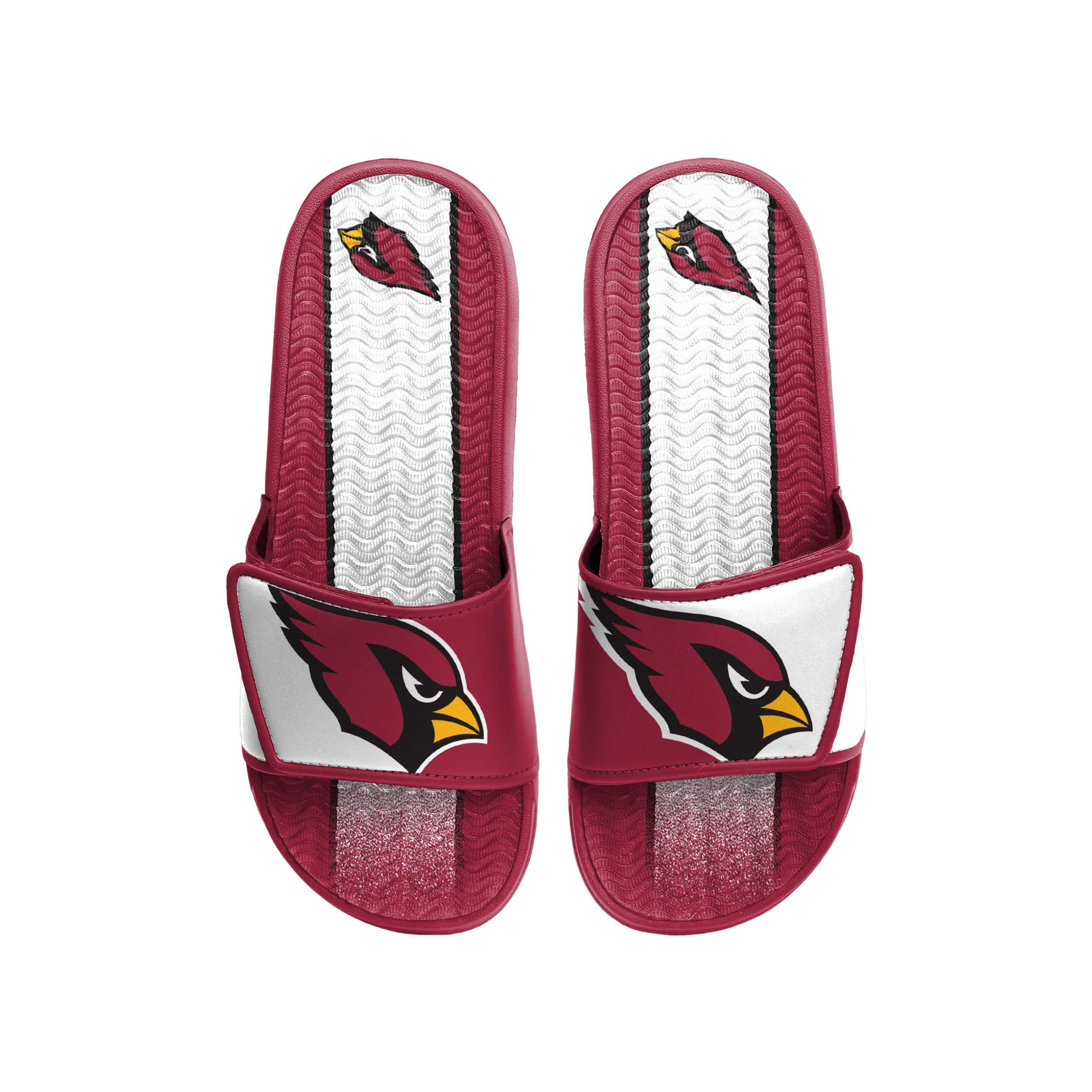Arizona Cardinals NFL Mens Team Stripe Gel Slide - Image 2