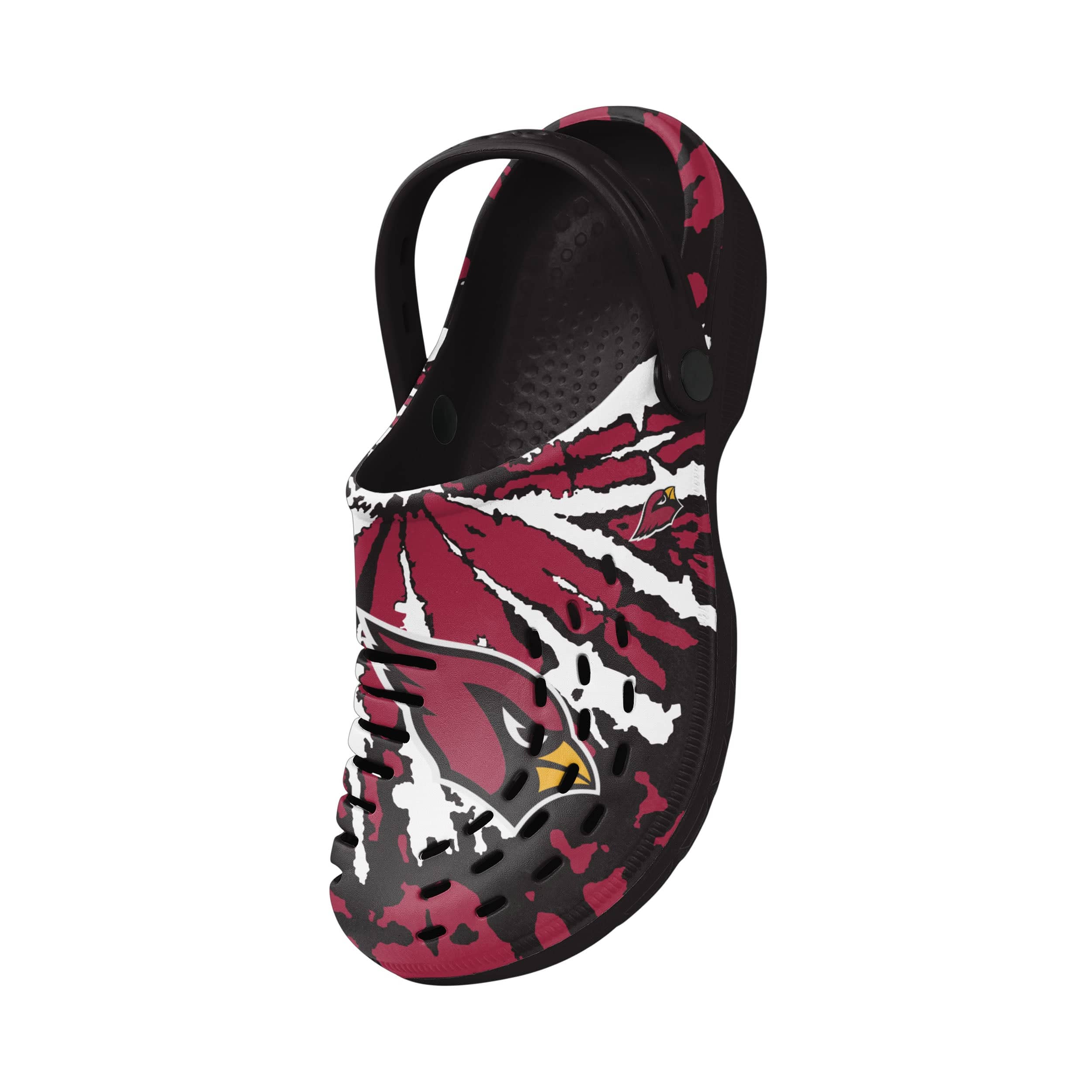 Arizona Cardinals NFL Mens Tie-Dye Clog With Strap - Image 3