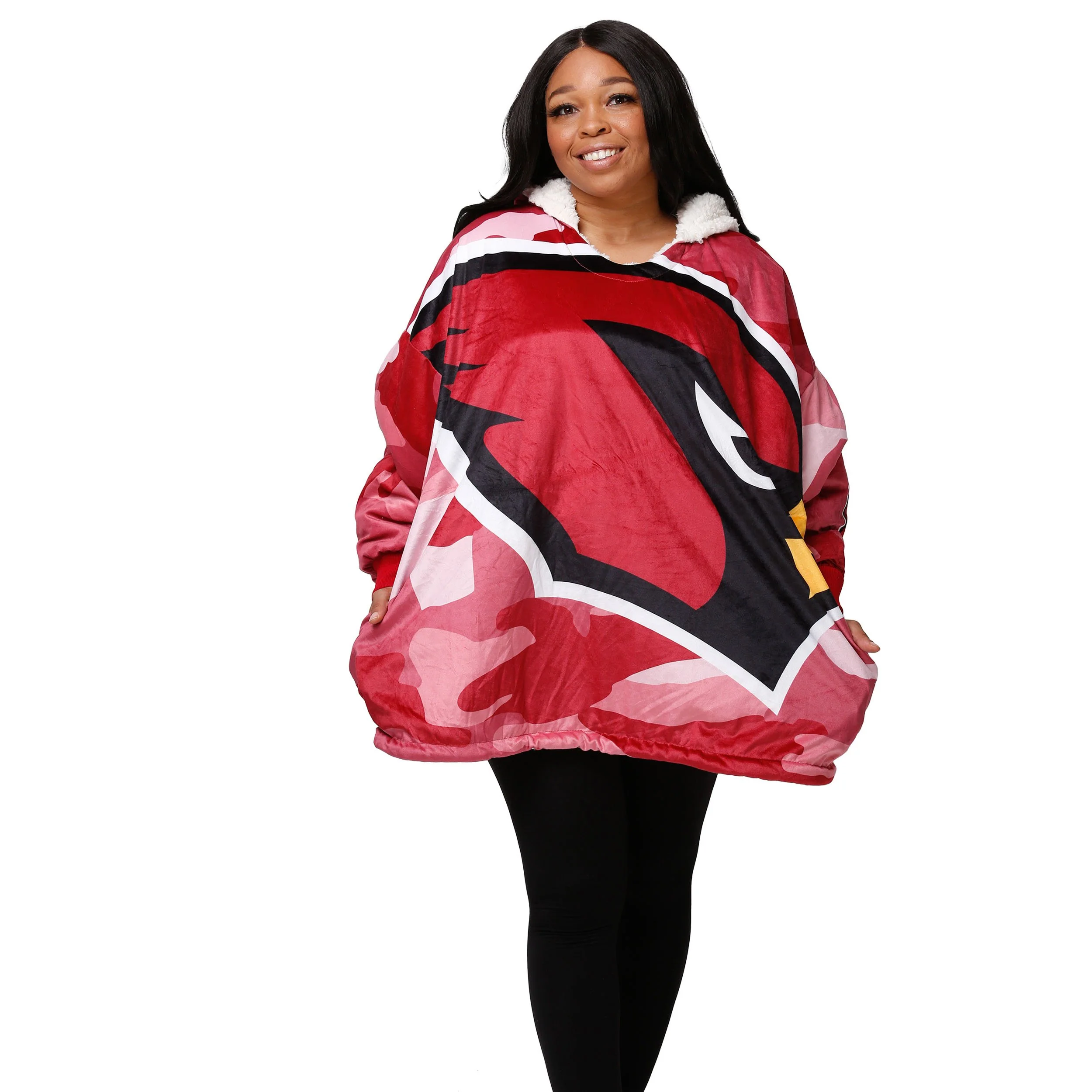 Arizona Cardinals NFL Reversible Team Color Camo Hoodeez - Image 3
