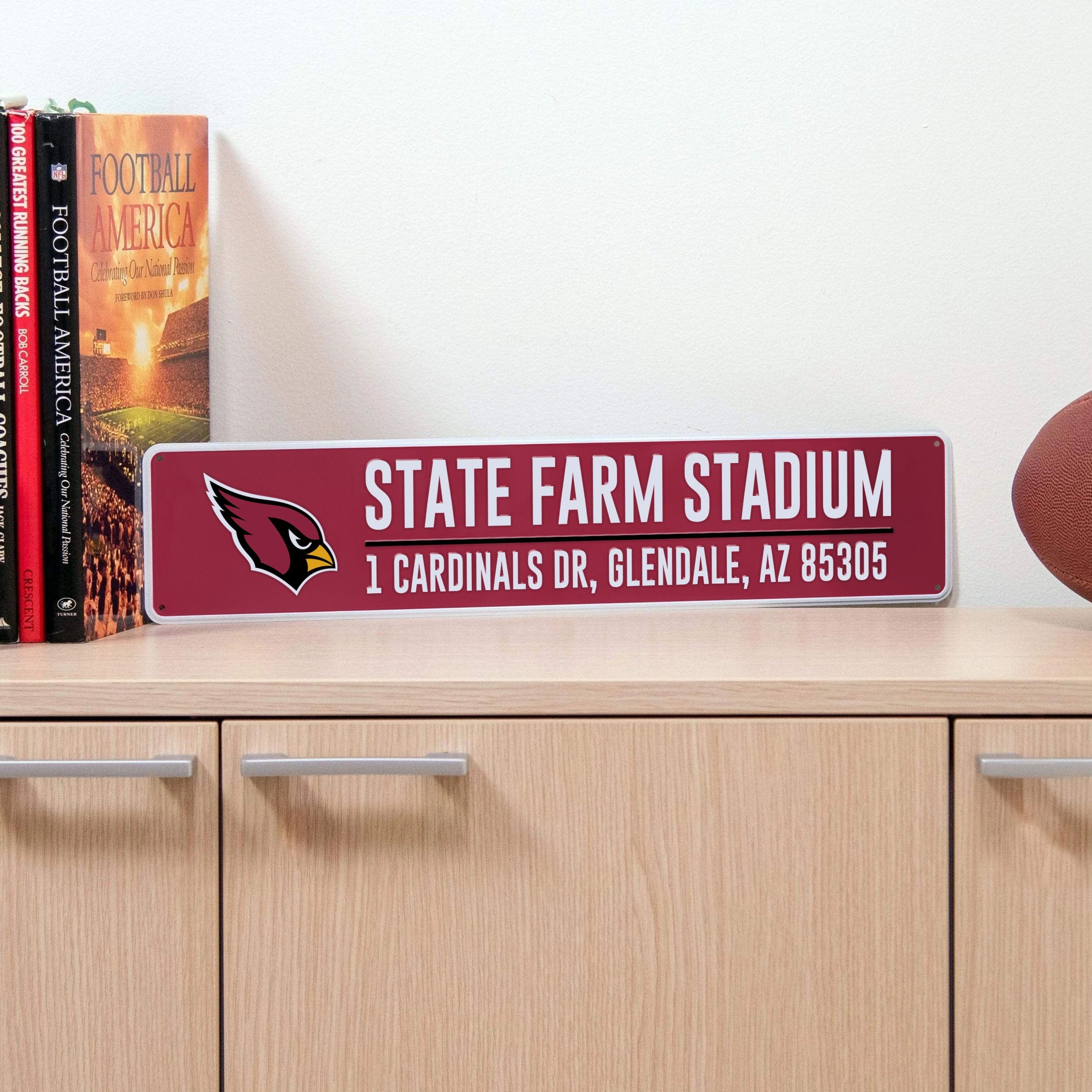 Arizona Cardinals NFL Stadium Street Sign - Image 2