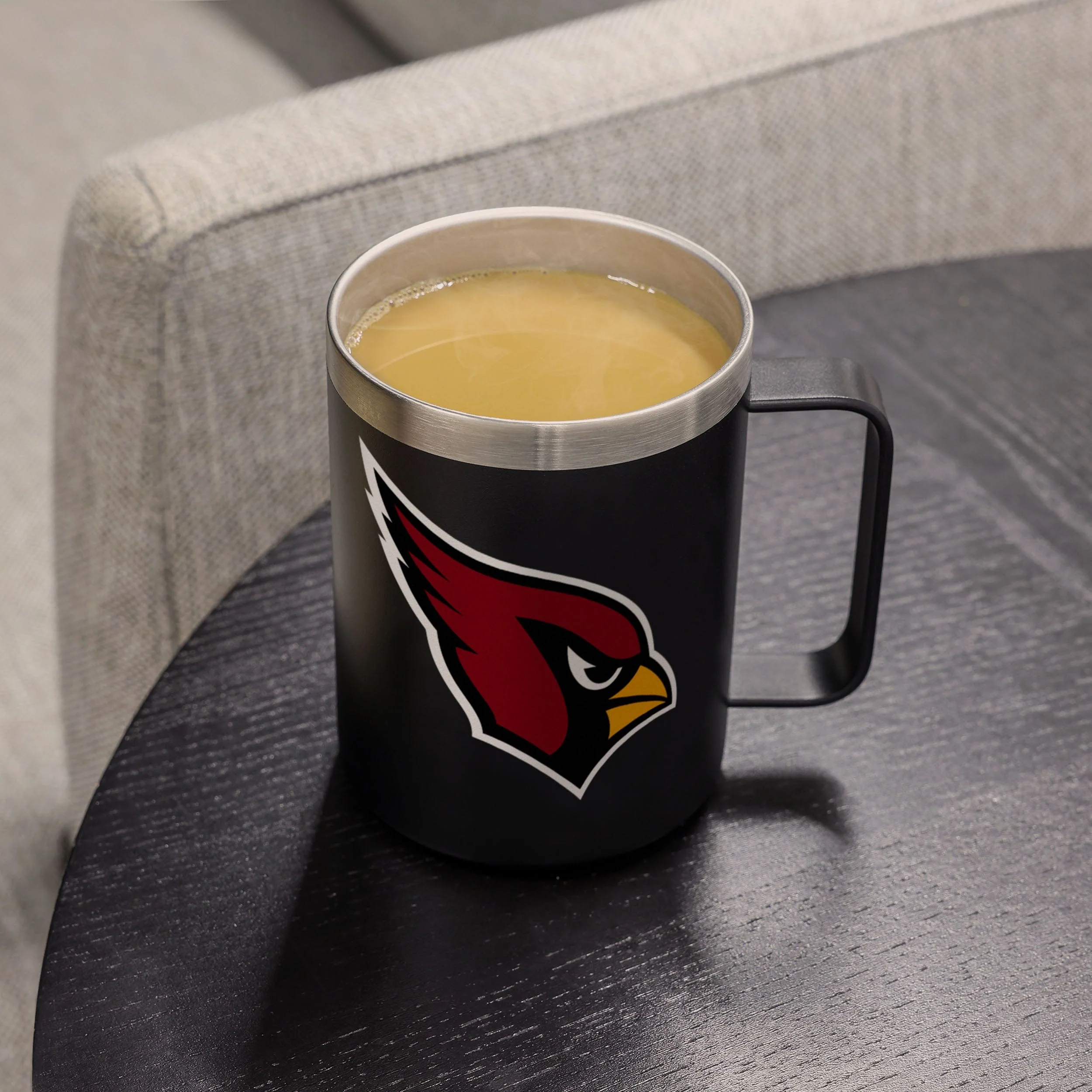 Arizona Cardinals NFL Team Color Insulated Stainless Steel Mug - Image 4