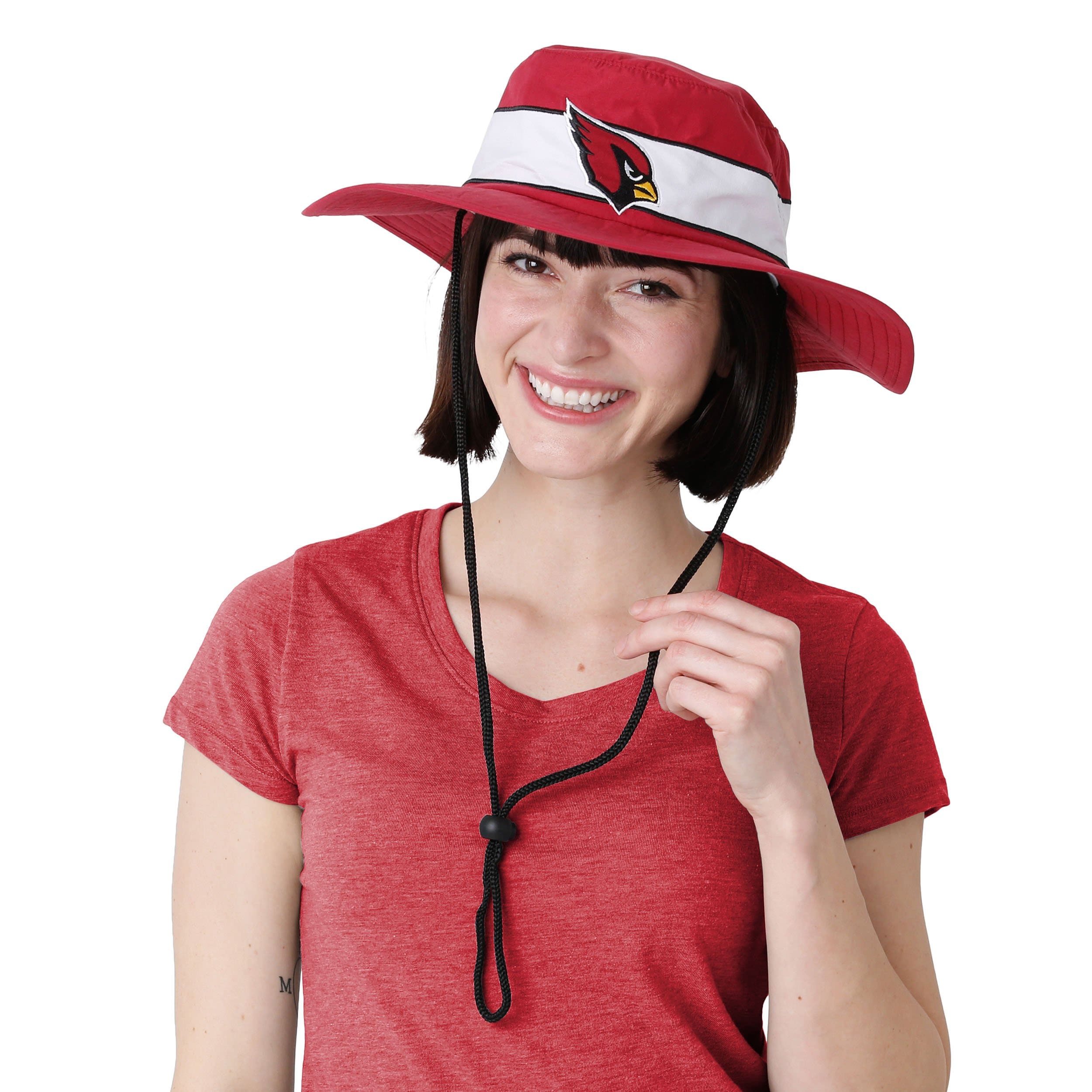 Arizona Cardinals NFL Team Stripe Boonie Hat - Image 2