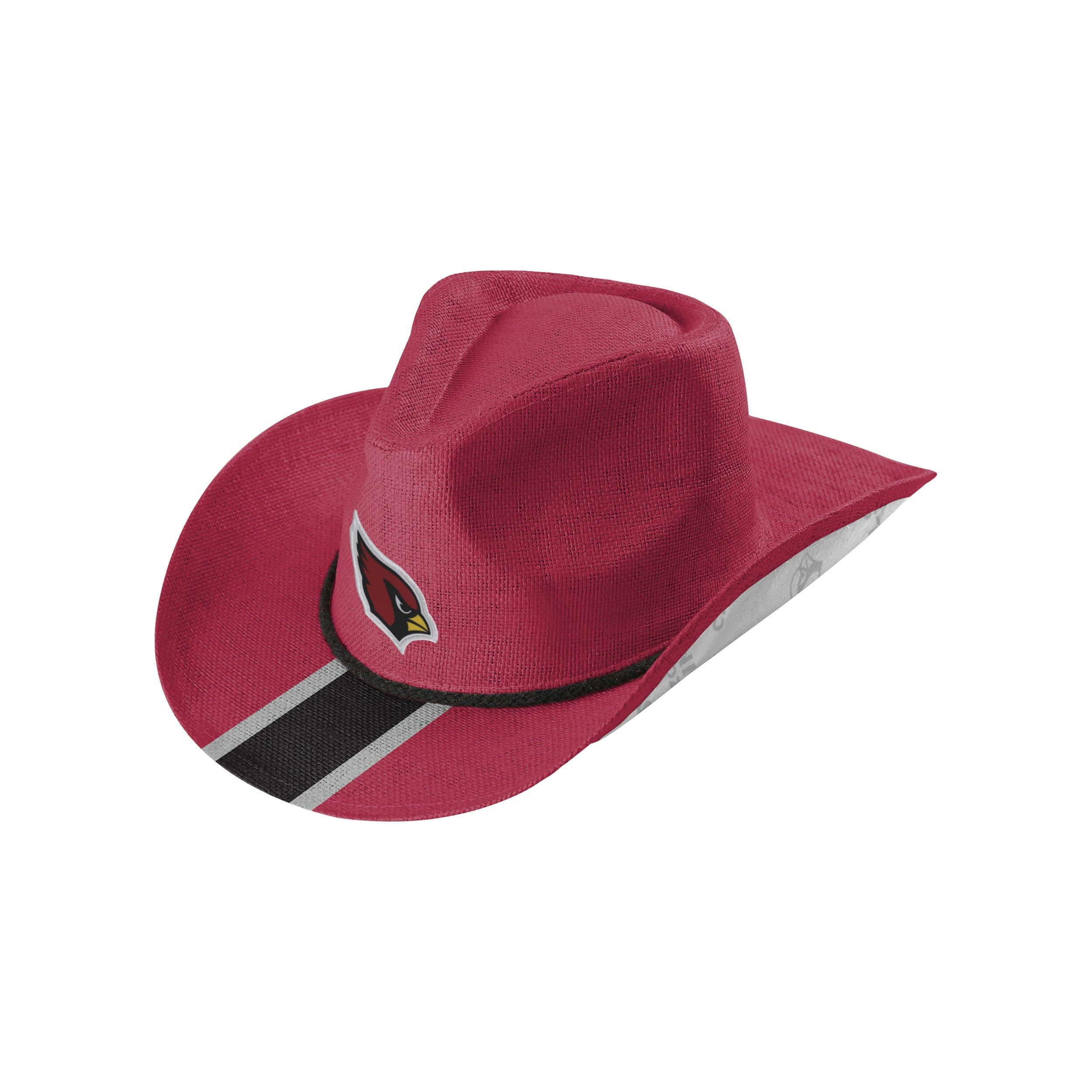 Arizona Cardinals NFL Team Stripe Cowboy Hat - Image 3