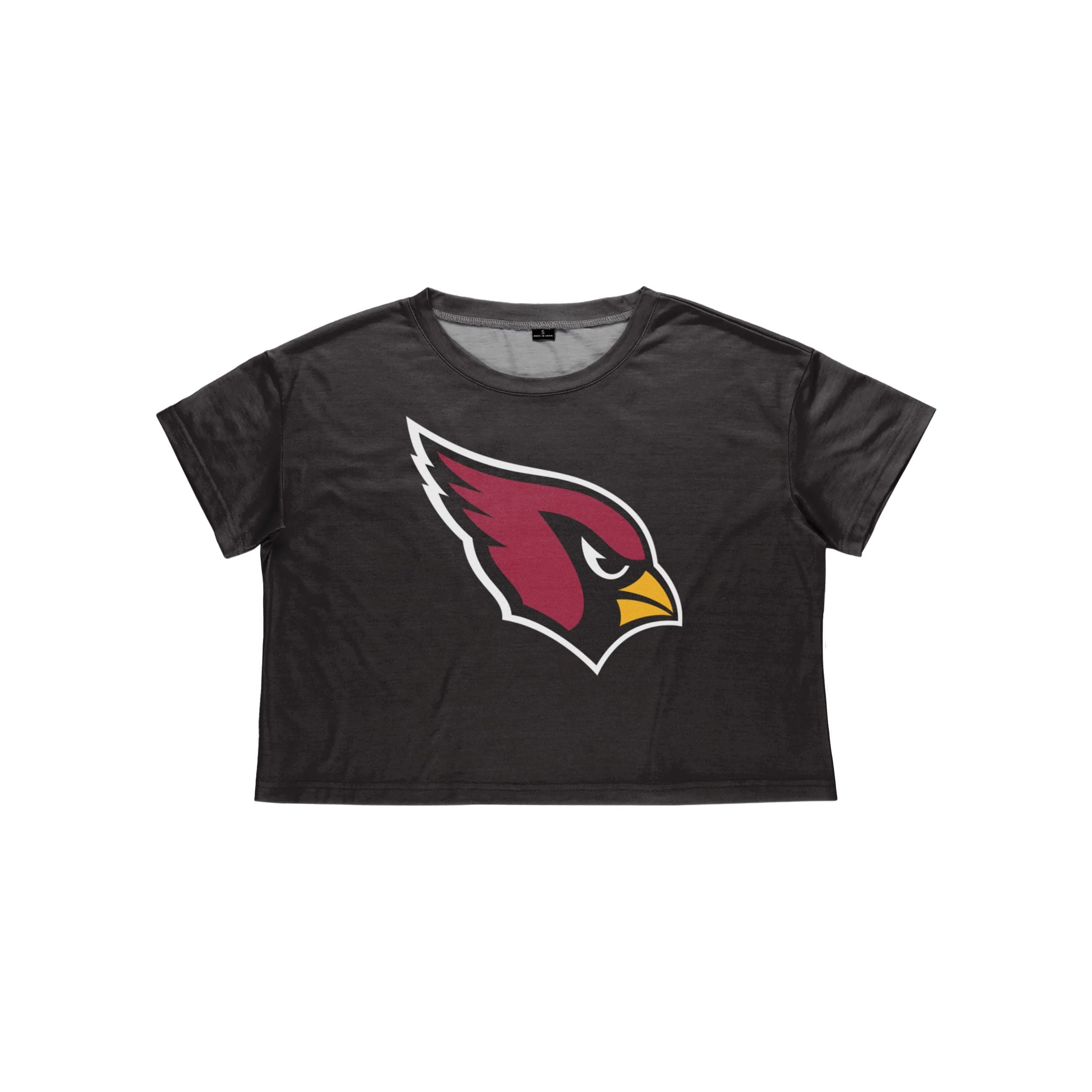Arizona Cardinals NFL Womens Alternate Team Color Crop Top - Image 3