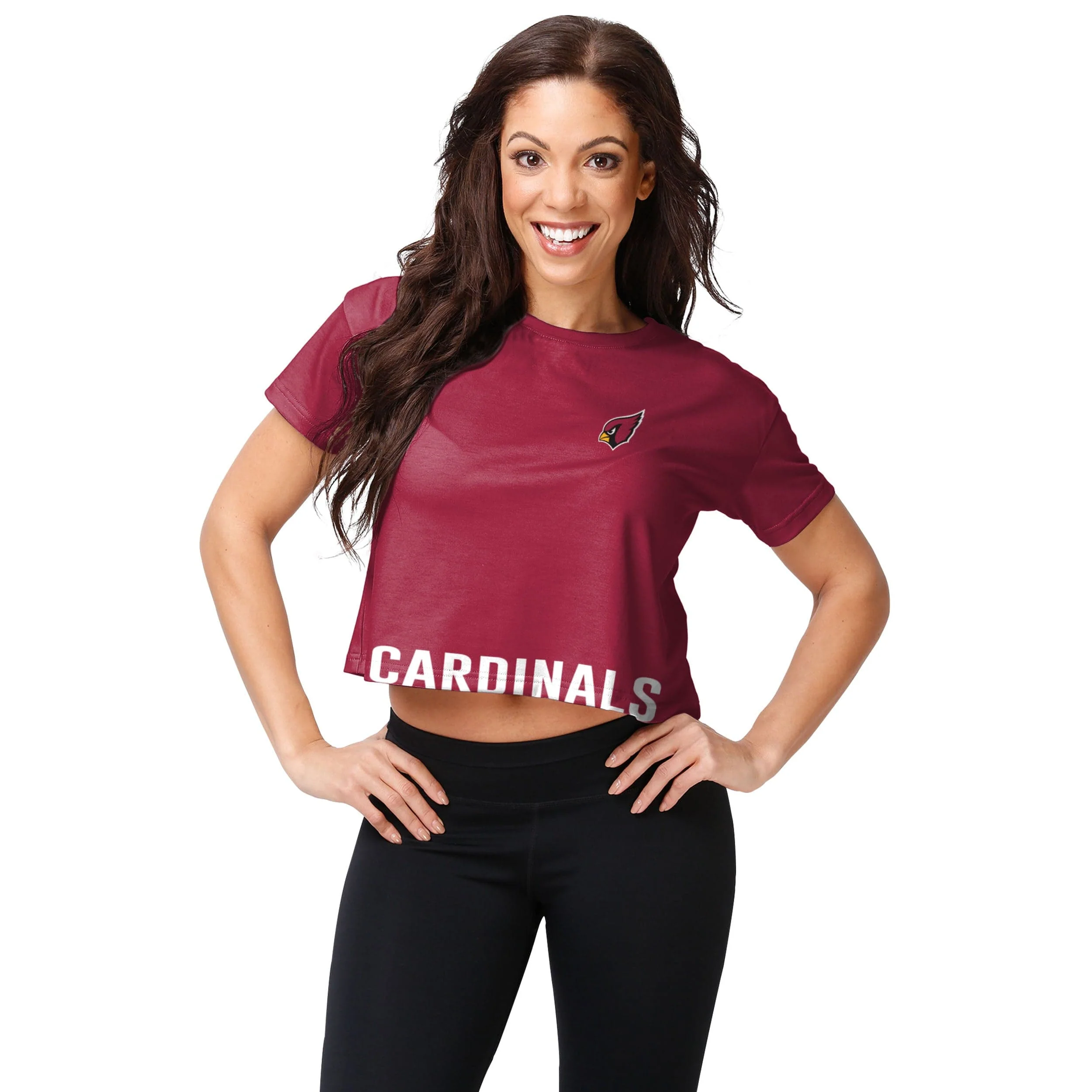 Arizona Cardinals NFL Womens Bottom Line Crop Top