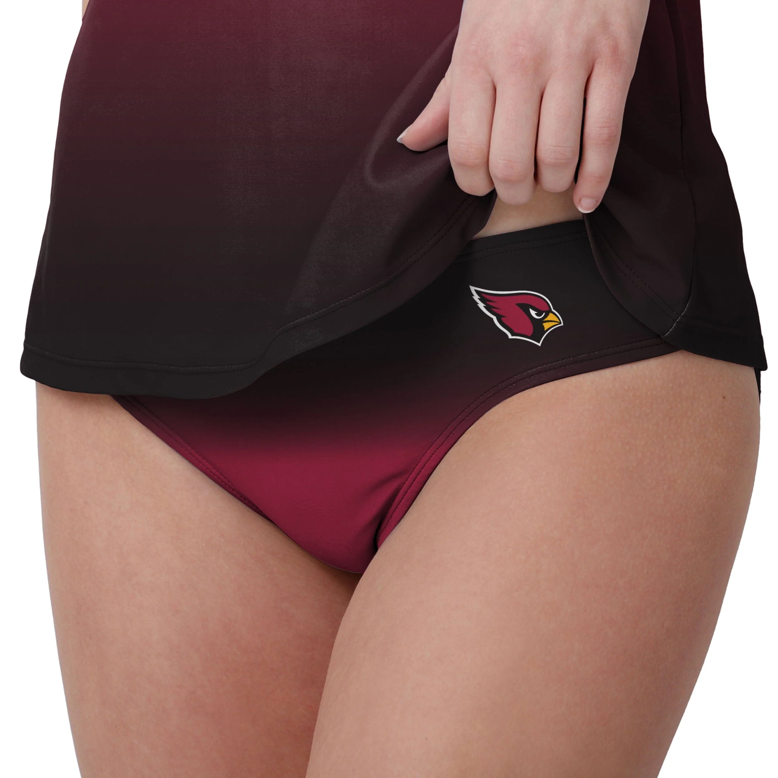 Arizona Cardinals NFL Womens Gametime Gradient Bikini Bottom - Image 3
