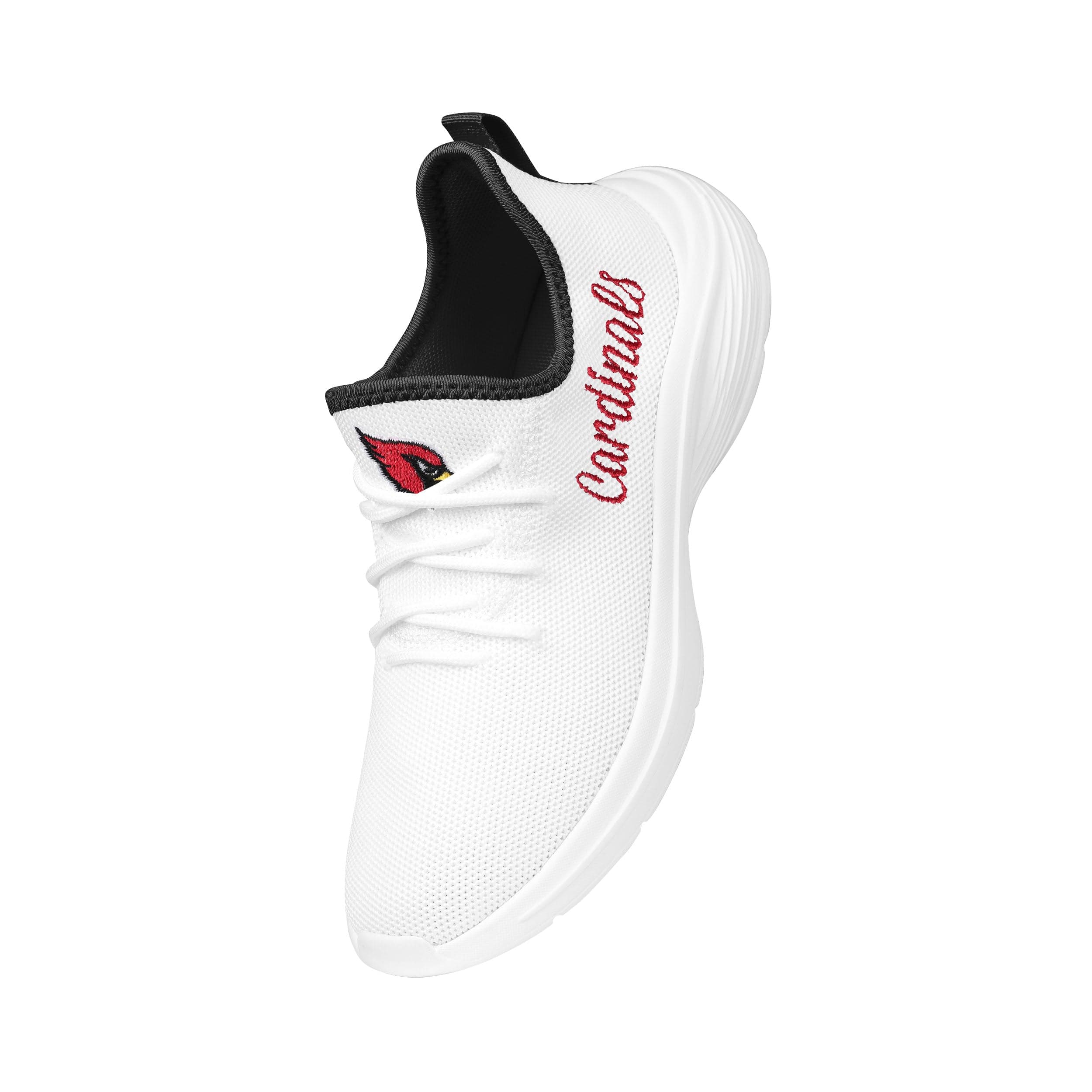 Arizona Cardinals NFL Womens Midsole White Sneakers - Image 2