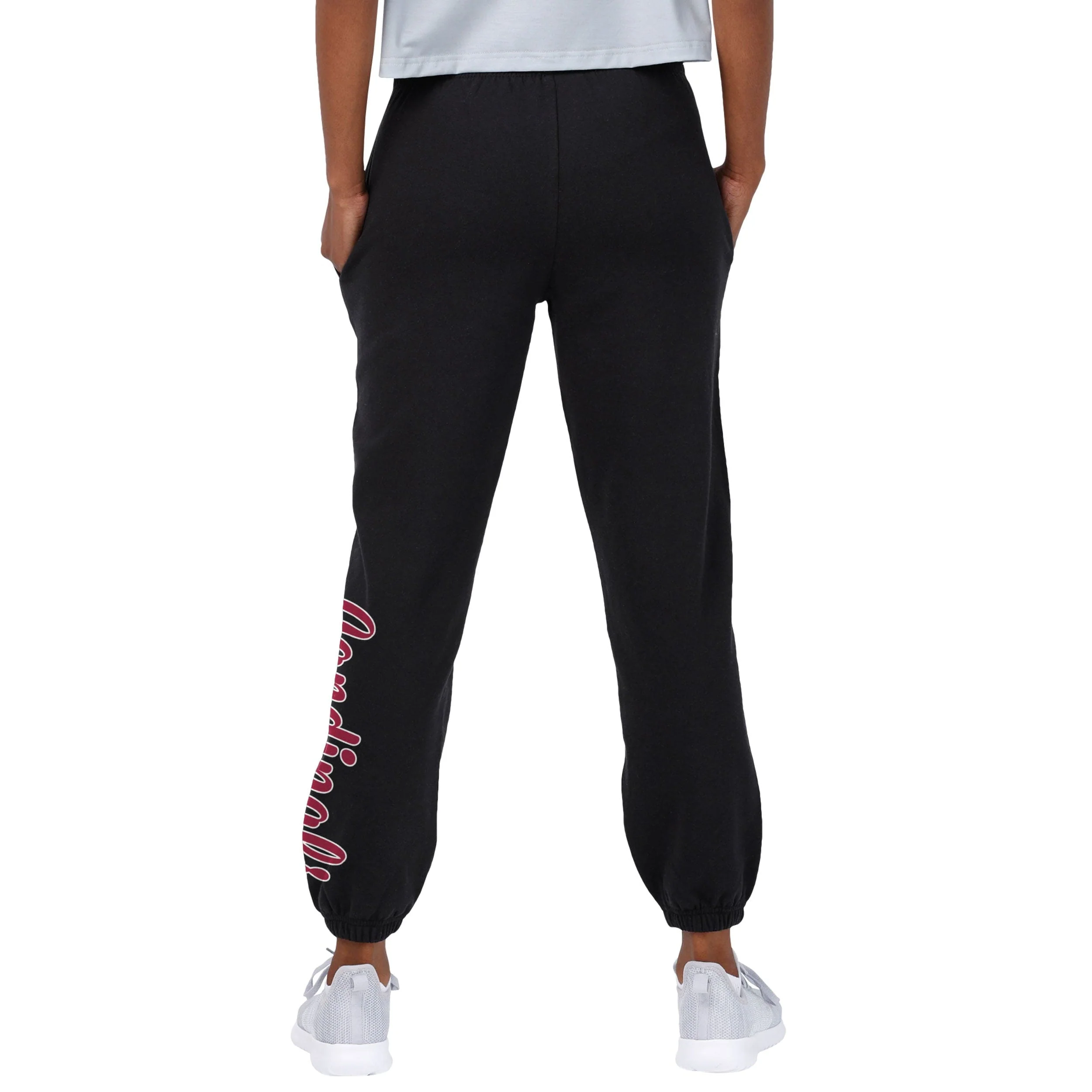Arizona Cardinals NFL Womens Script Wordmark Team Color Sweatpants - Image 2
