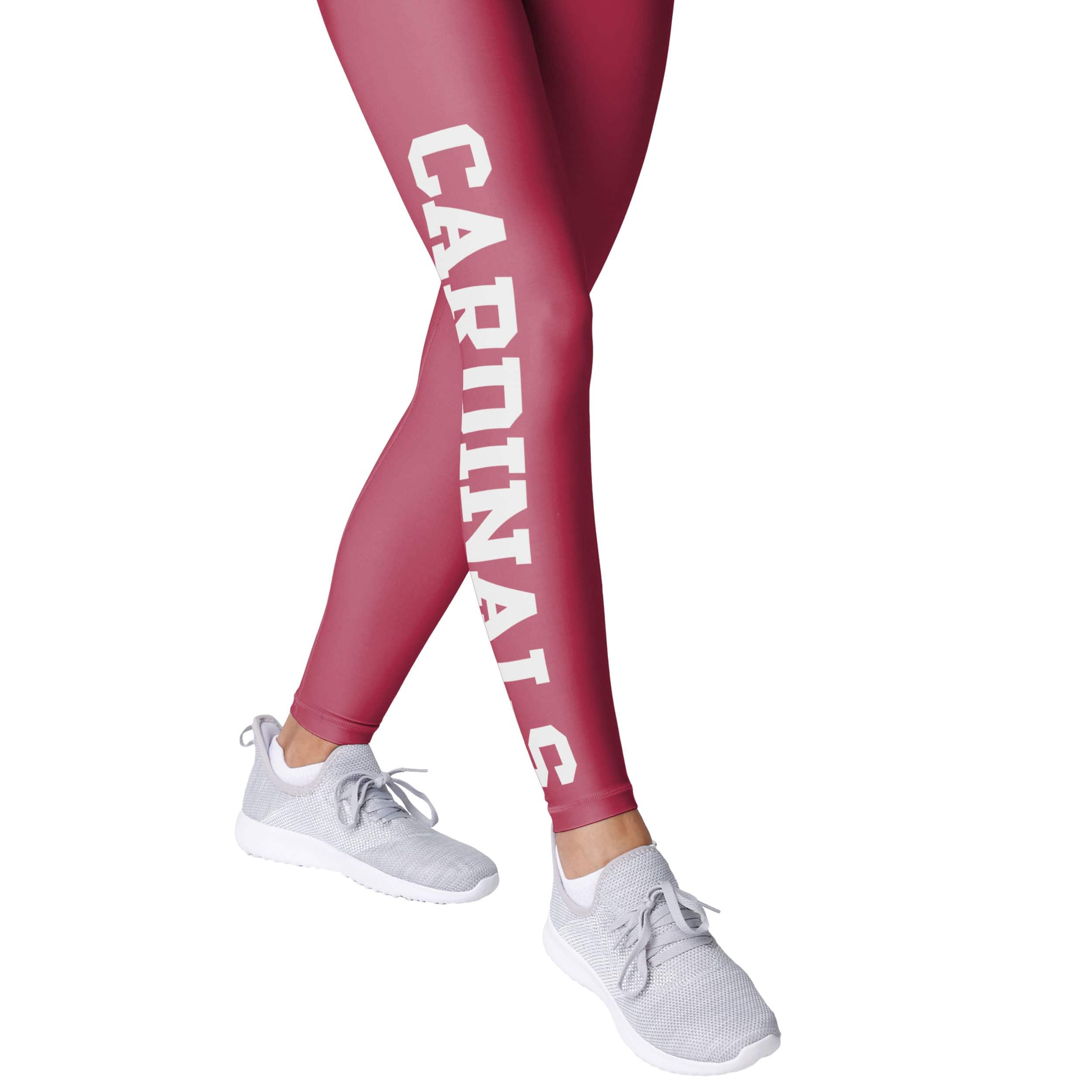Arizona Cardinals NFL Womens Solid Big Wordmark Leggings - Image 4