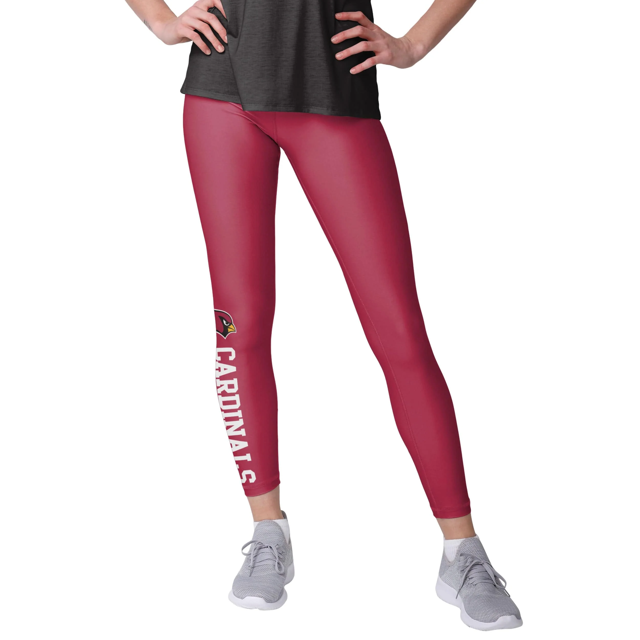 Arizona Cardinals NFL Womens Solid Wordmark Leggings