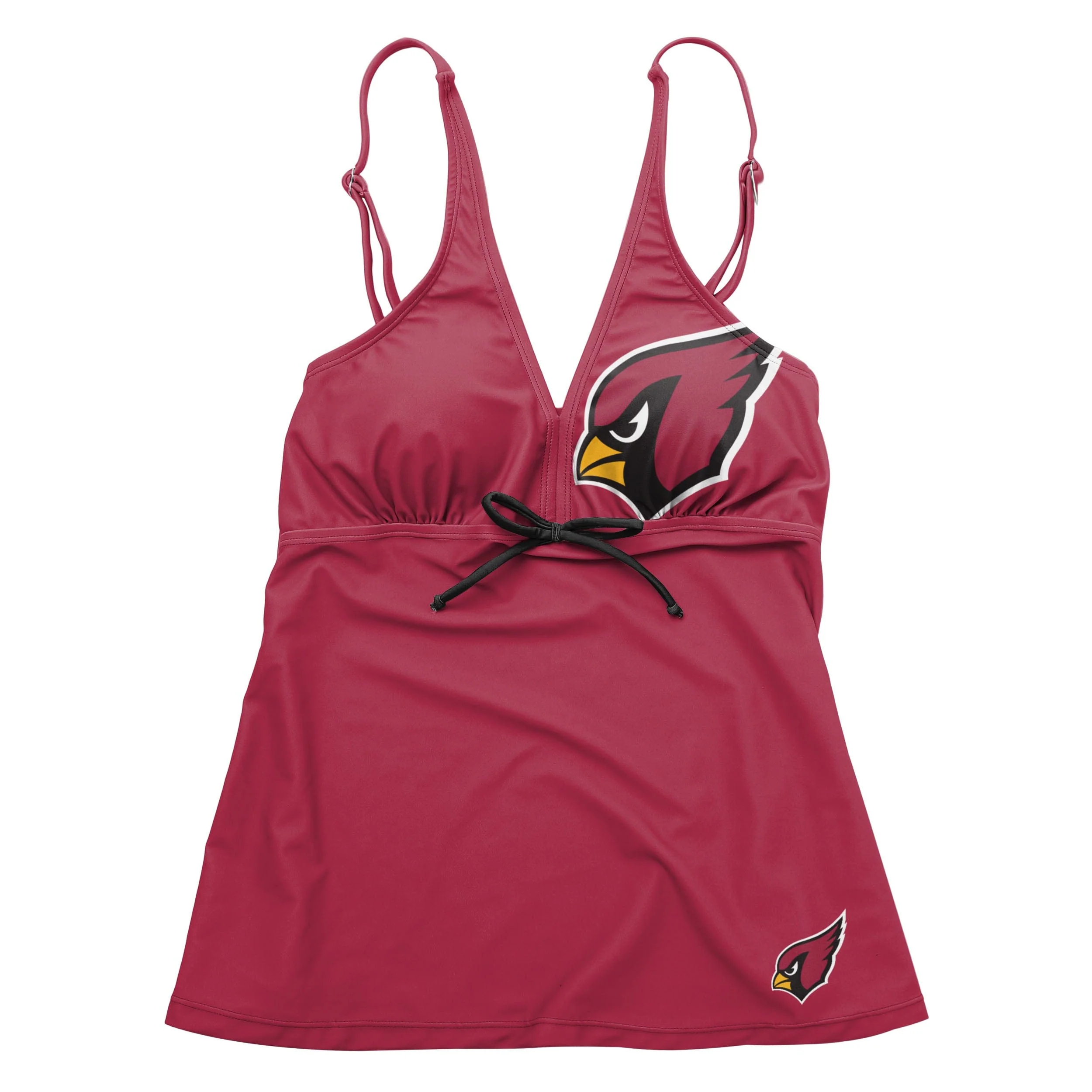 Arizona Cardinals NFL Womens Summertime Solid Tankini - Image 2