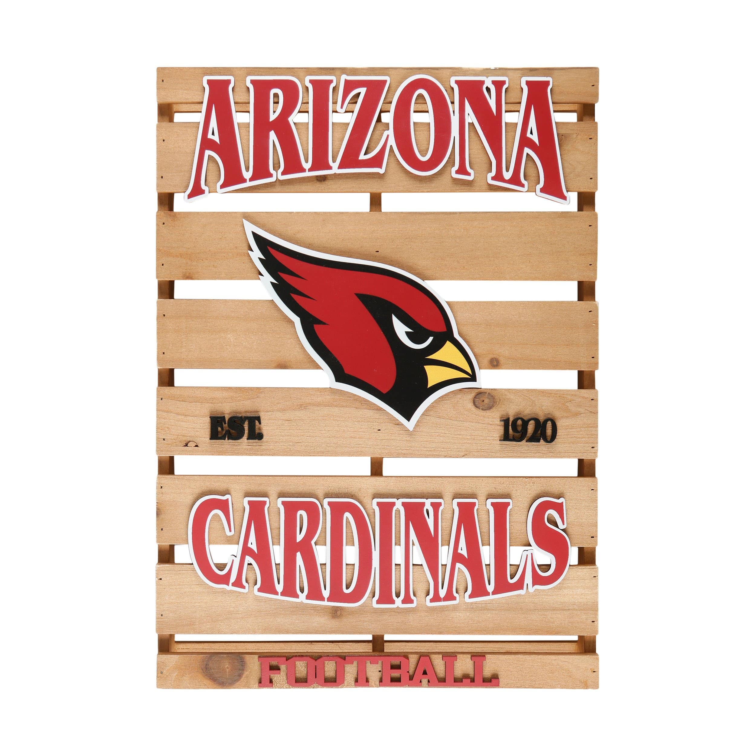 Arizona Cardinals NFL Wood Pallet Sign - Image 3