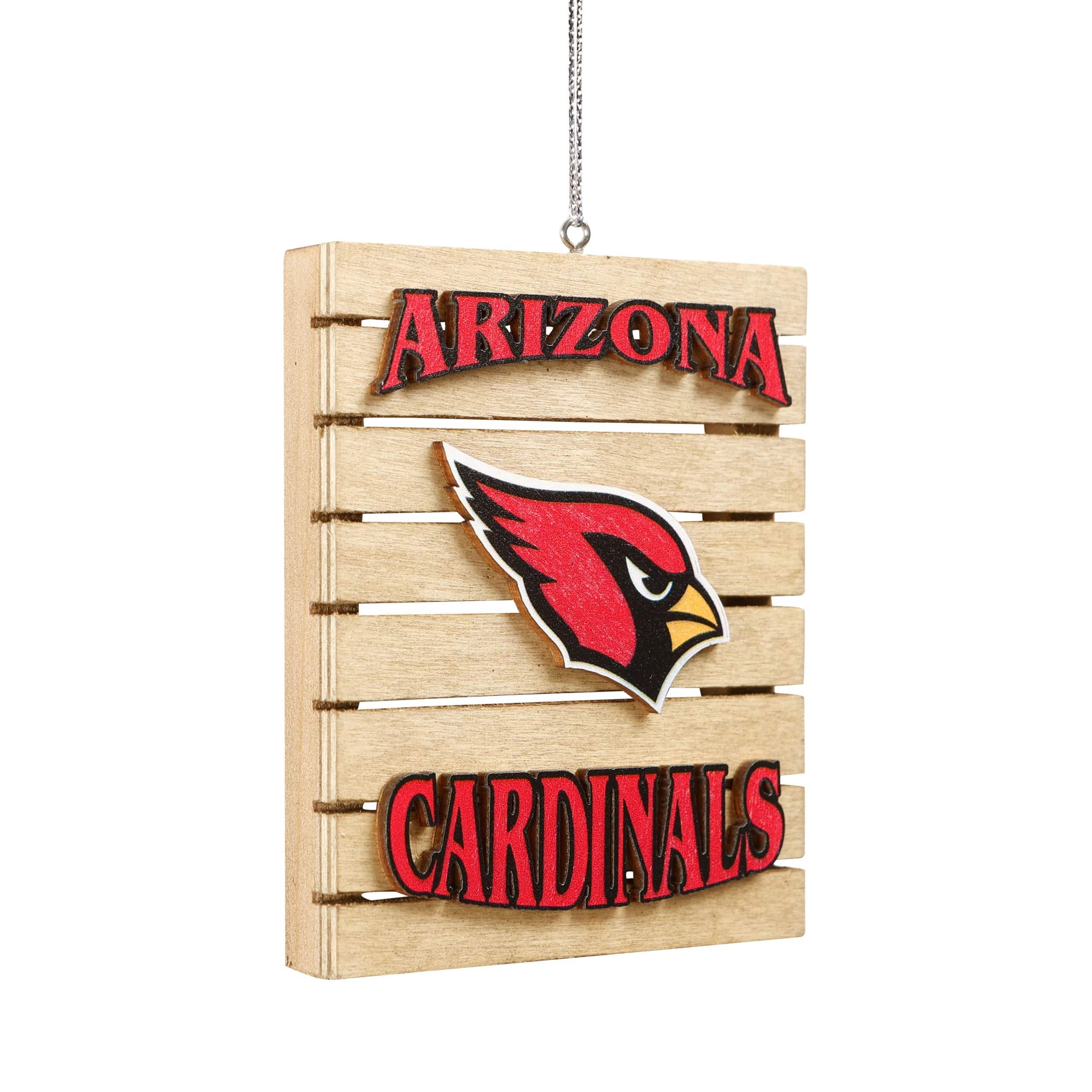Arizona Cardinals NFL Wood Pallet Sign Ornament - Image 2