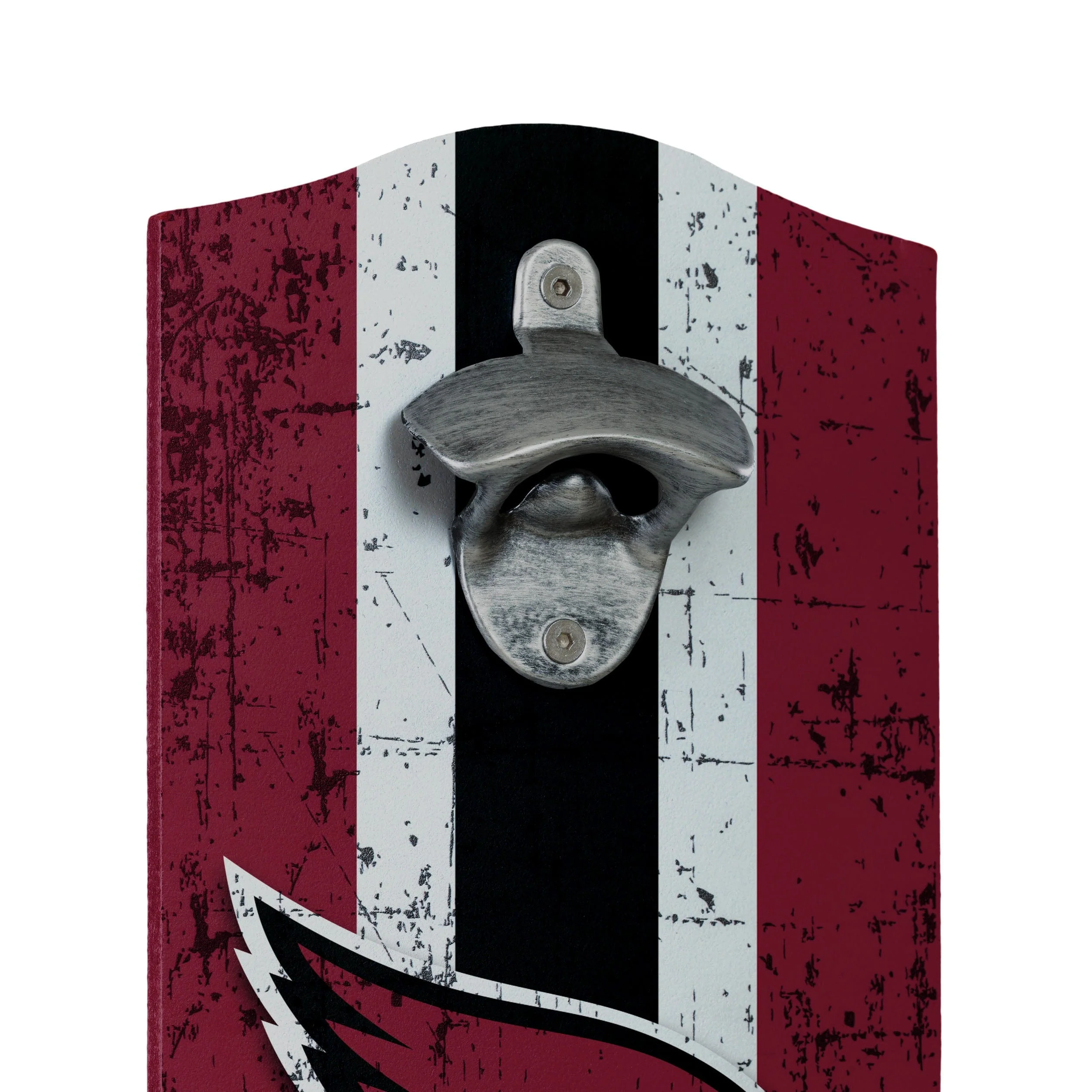 Arizona Cardinals NFL Wooden Bottle Cap Opener Sign - Image 3