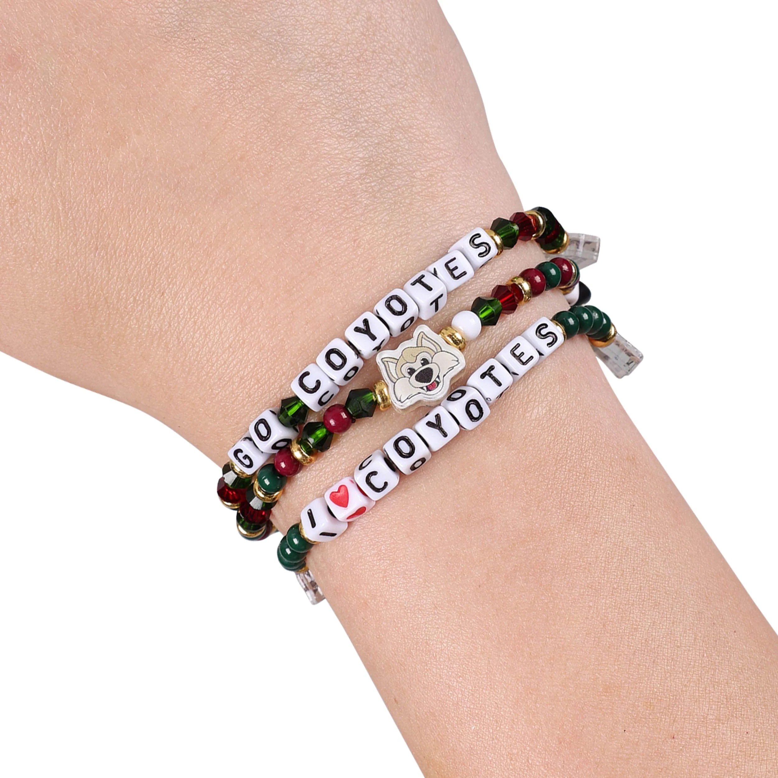 Arizona Coyotes NHL 3 Pack Friendship Bracelet - Image 4