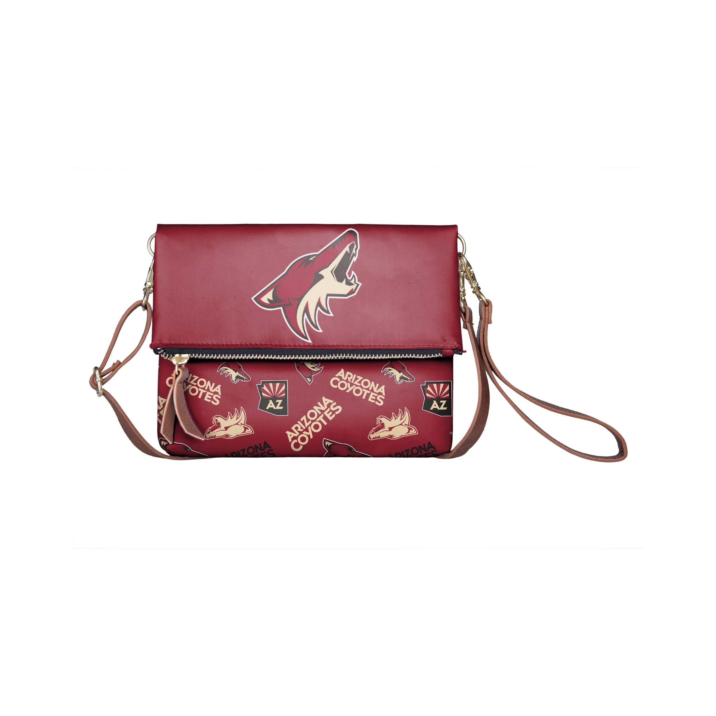 Arizona Coyotes NHL Printed Collection Foldover Tote Bag - Image 2