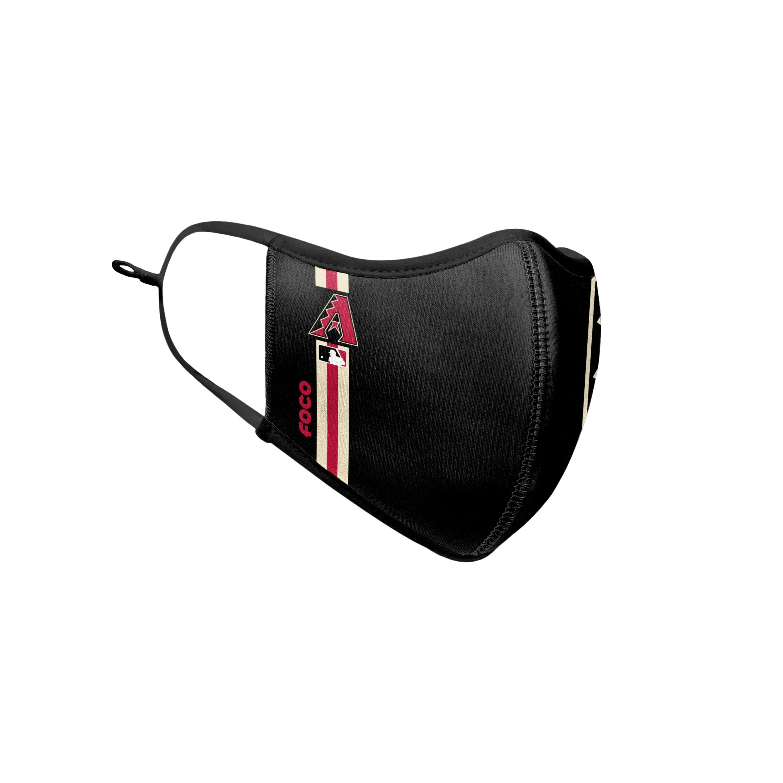 Arizona Diamondbacks MLB On-Field Adjustable Black Sport Face Cover - Image 3