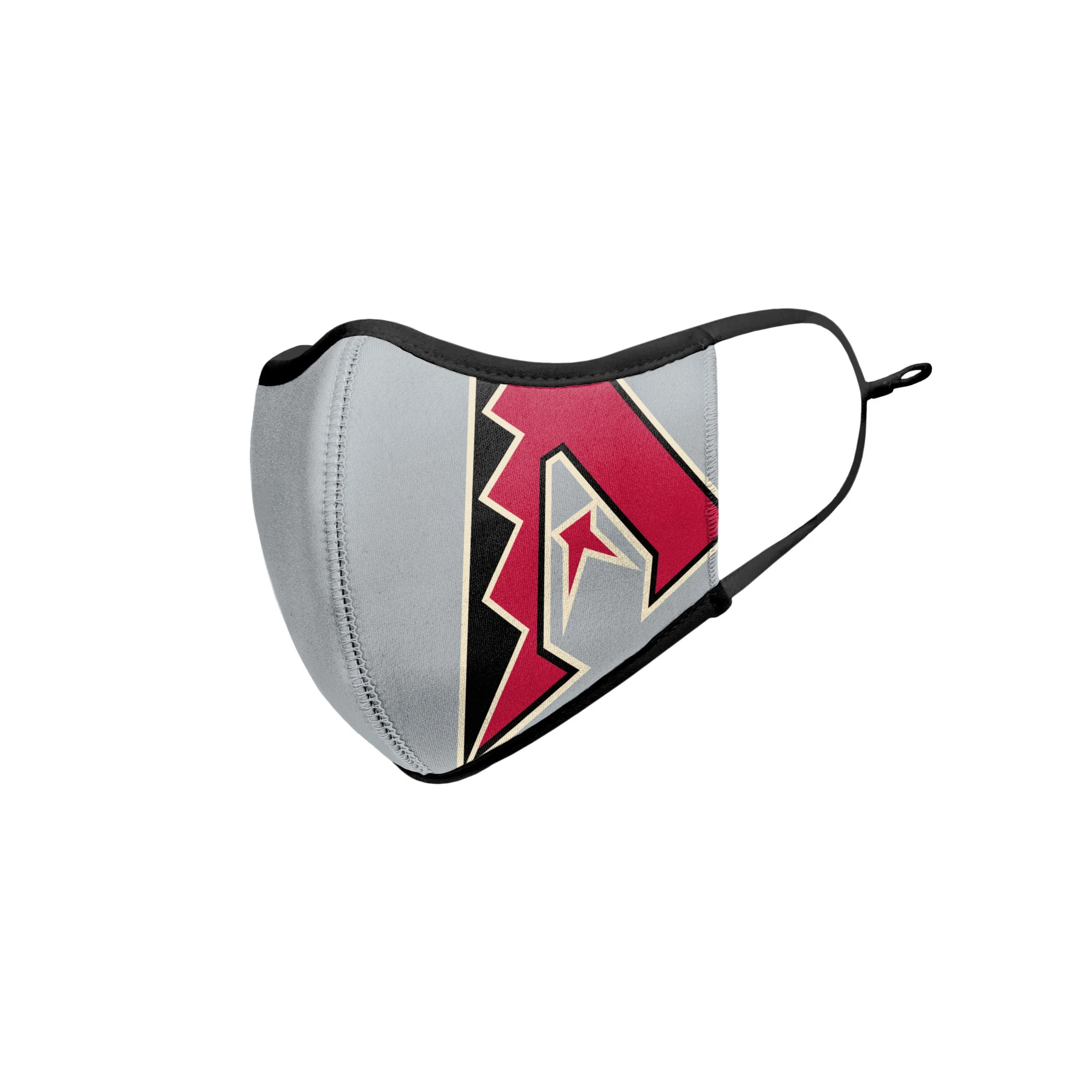 Arizona Diamondbacks MLB On-Field Adjustable Gray Sport Face Cover - Image 4