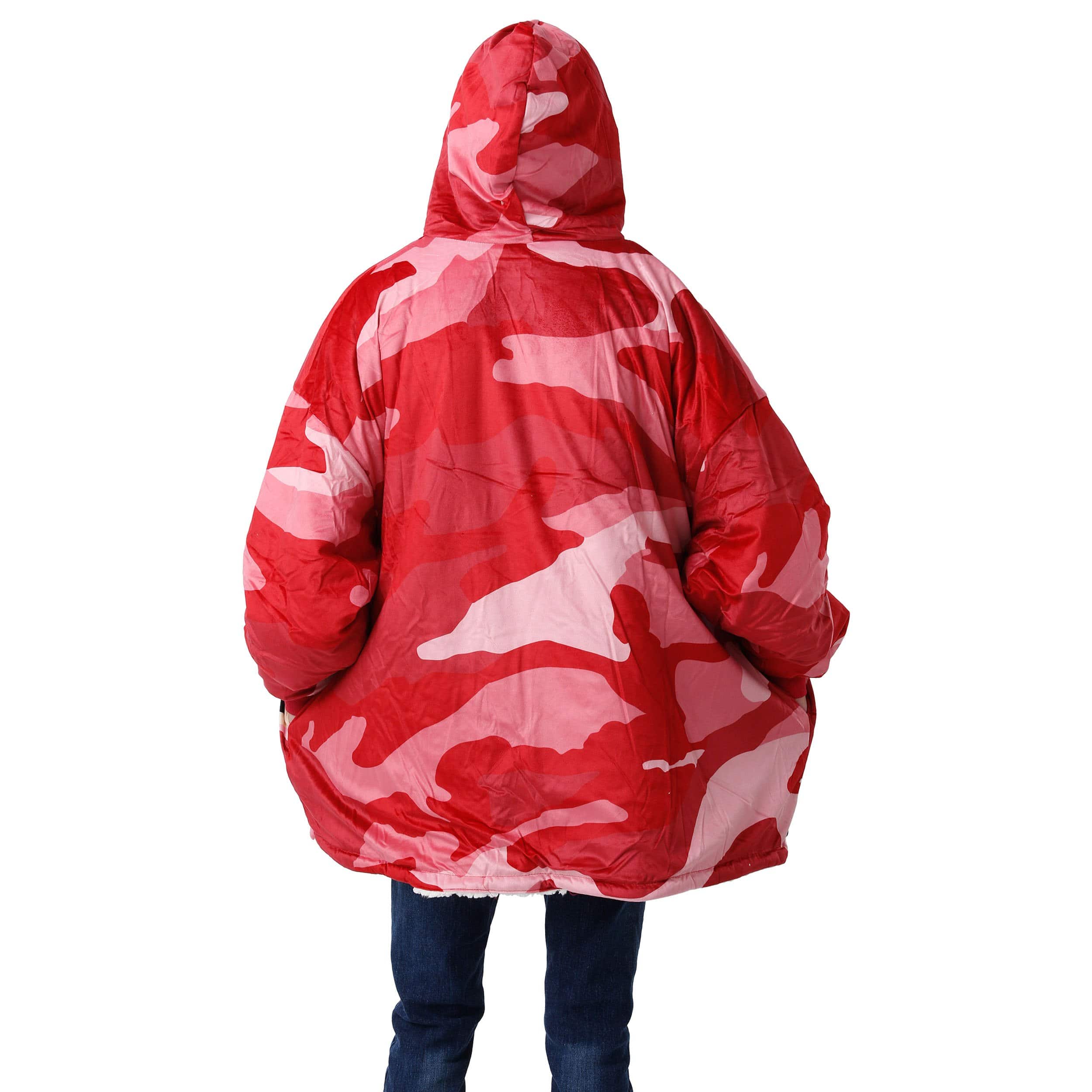 Arizona Diamondbacks MLB Reversible Team Color Camo Hoodeez - Image 2
