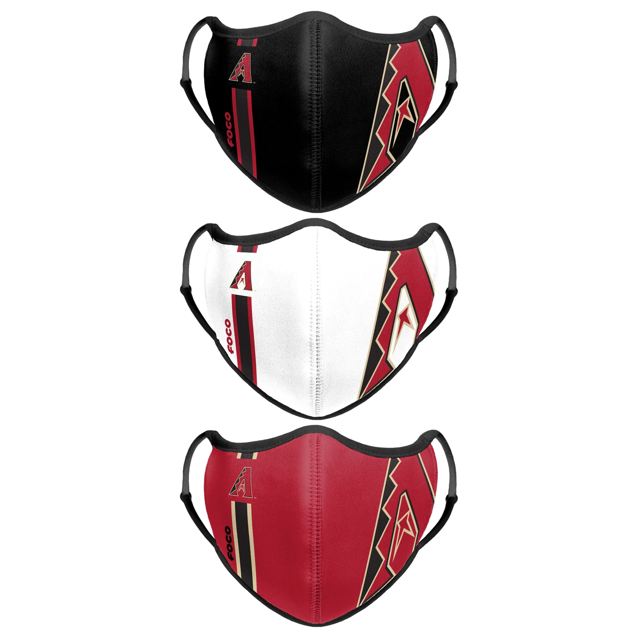 Arizona Diamondbacks MLB Sport 3 Pack Face Cover