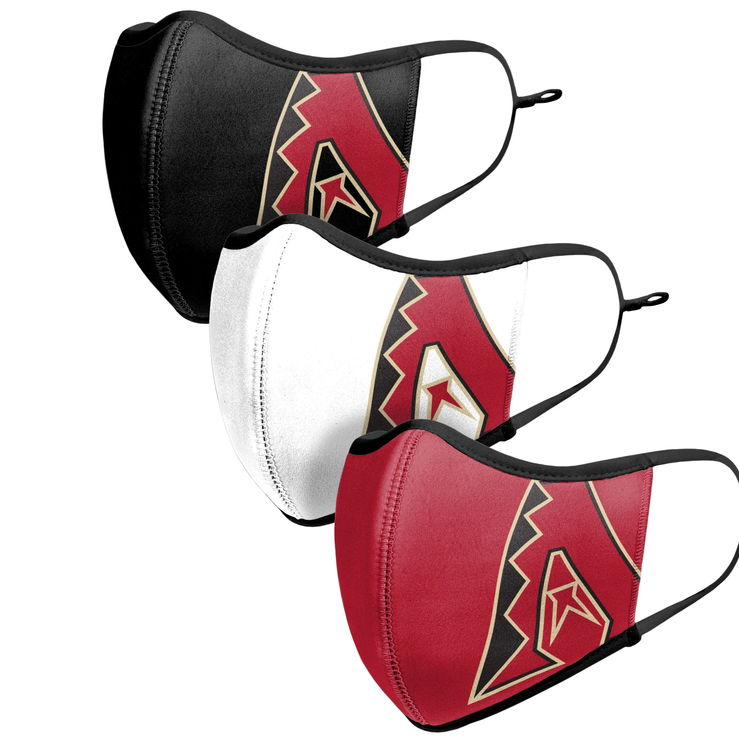 Arizona Diamondbacks MLB Sport 3 Pack Face Cover - Image 4
