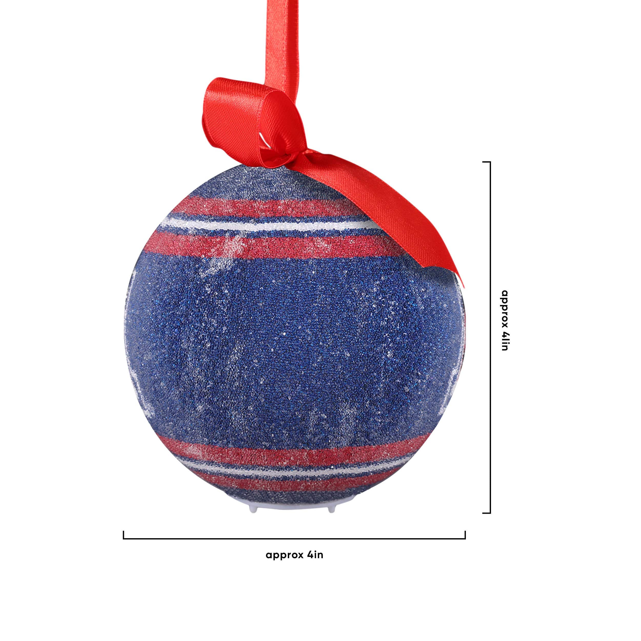Arizona Wildcats NCAA LED Shatterproof Ball Ornament - Image 4