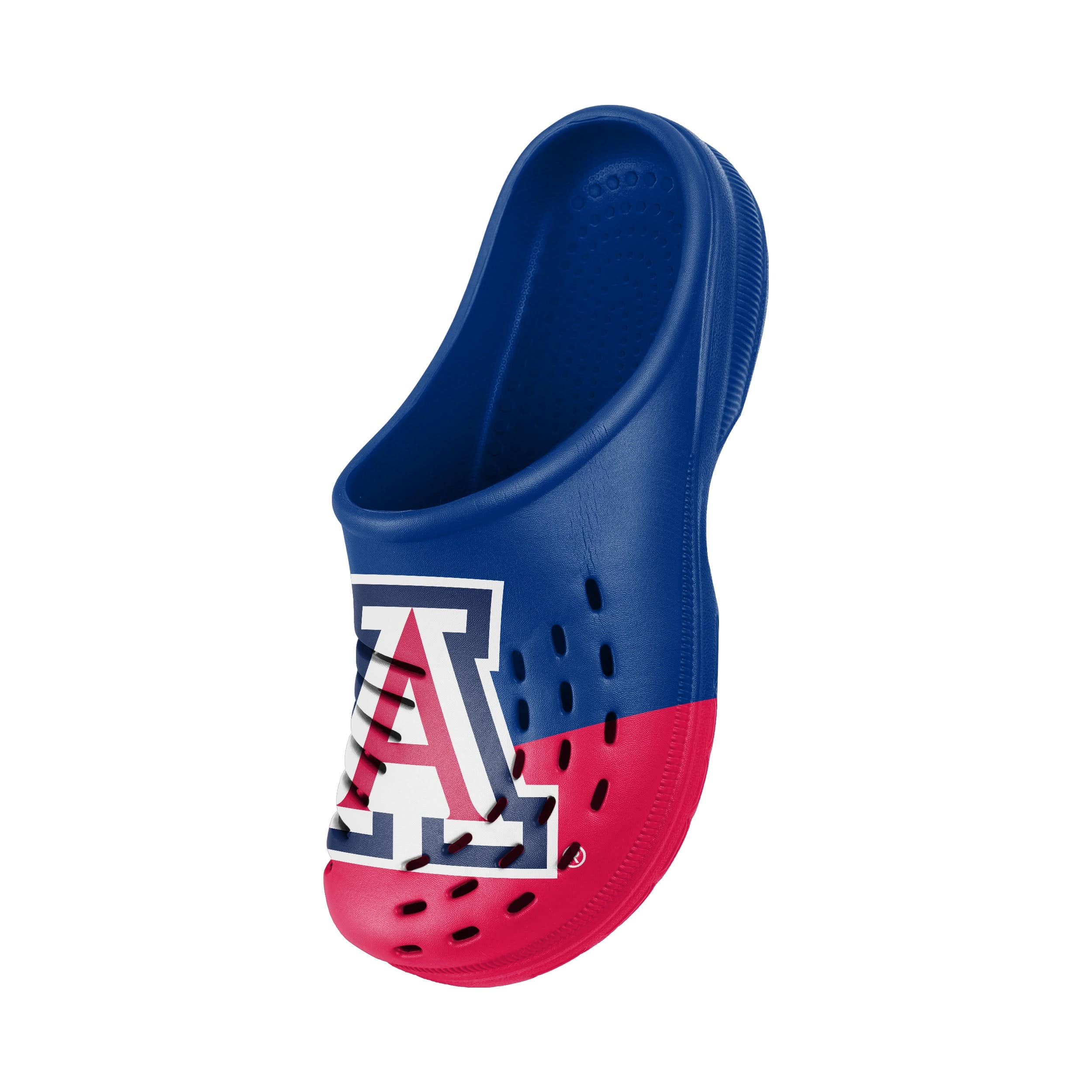 Arizona Wildcats NCAA Mens Colorblock Big Logo Clog - Image 3