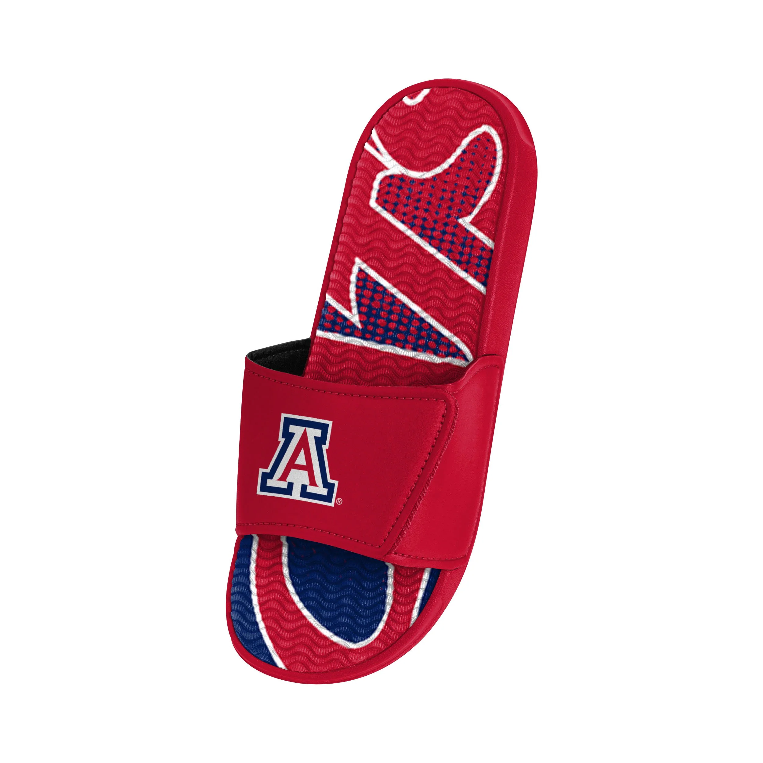 Arizona Wildcats NCAA Mens Gradient Wordmark Gel Slide - Image 3