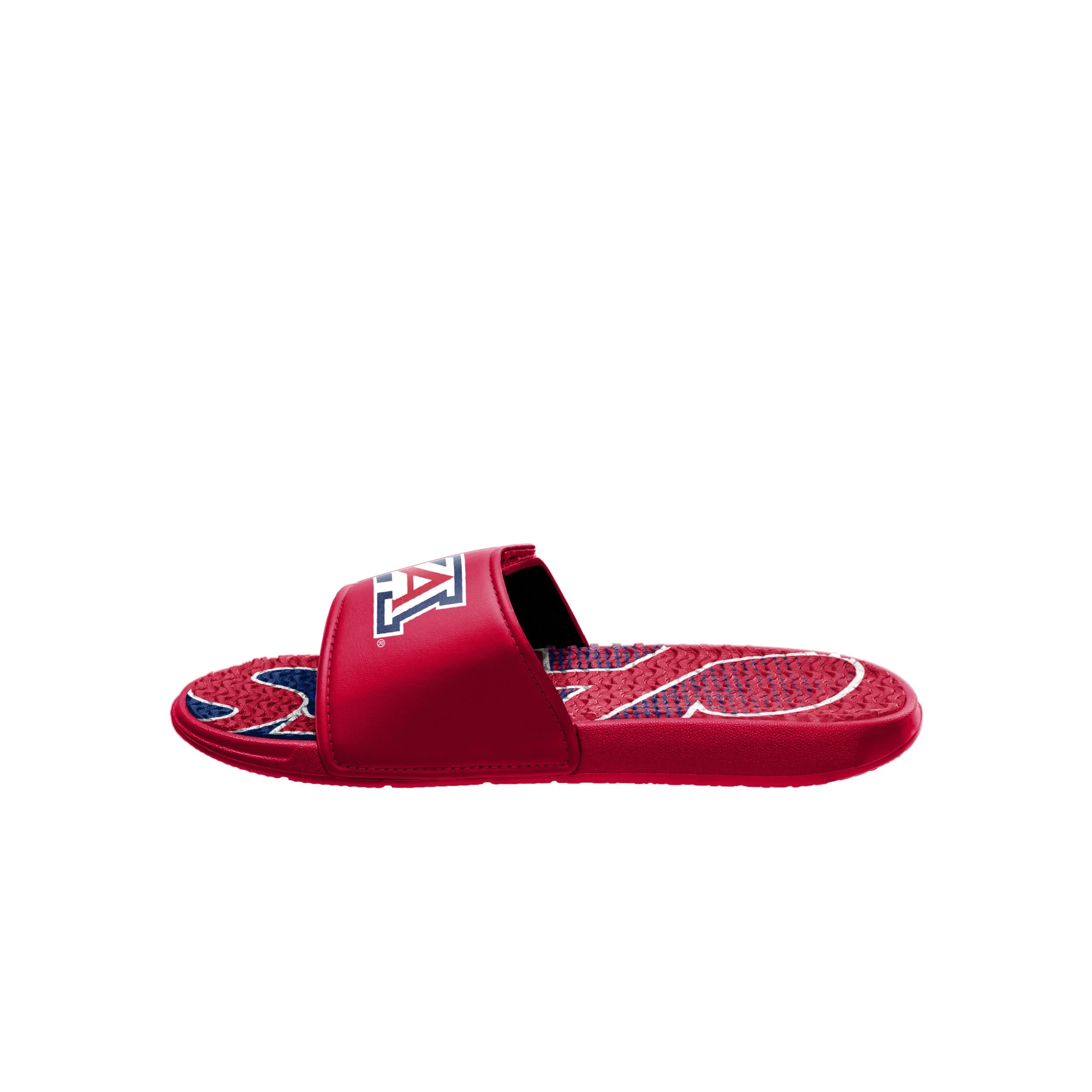 Arizona Wildcats NCAA Mens Gradient Wordmark Gel Slide - Image 4
