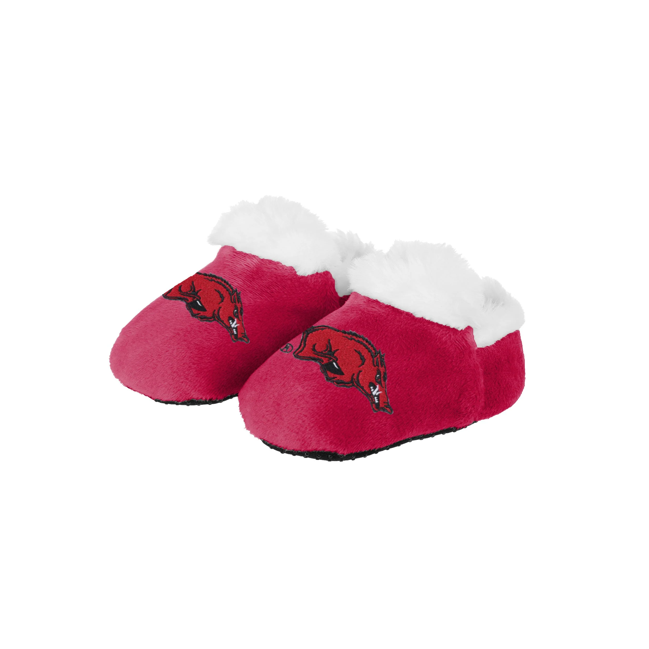 Arkansas Razorbacks NCAA Logo Baby Bootie Slipper - Image 3