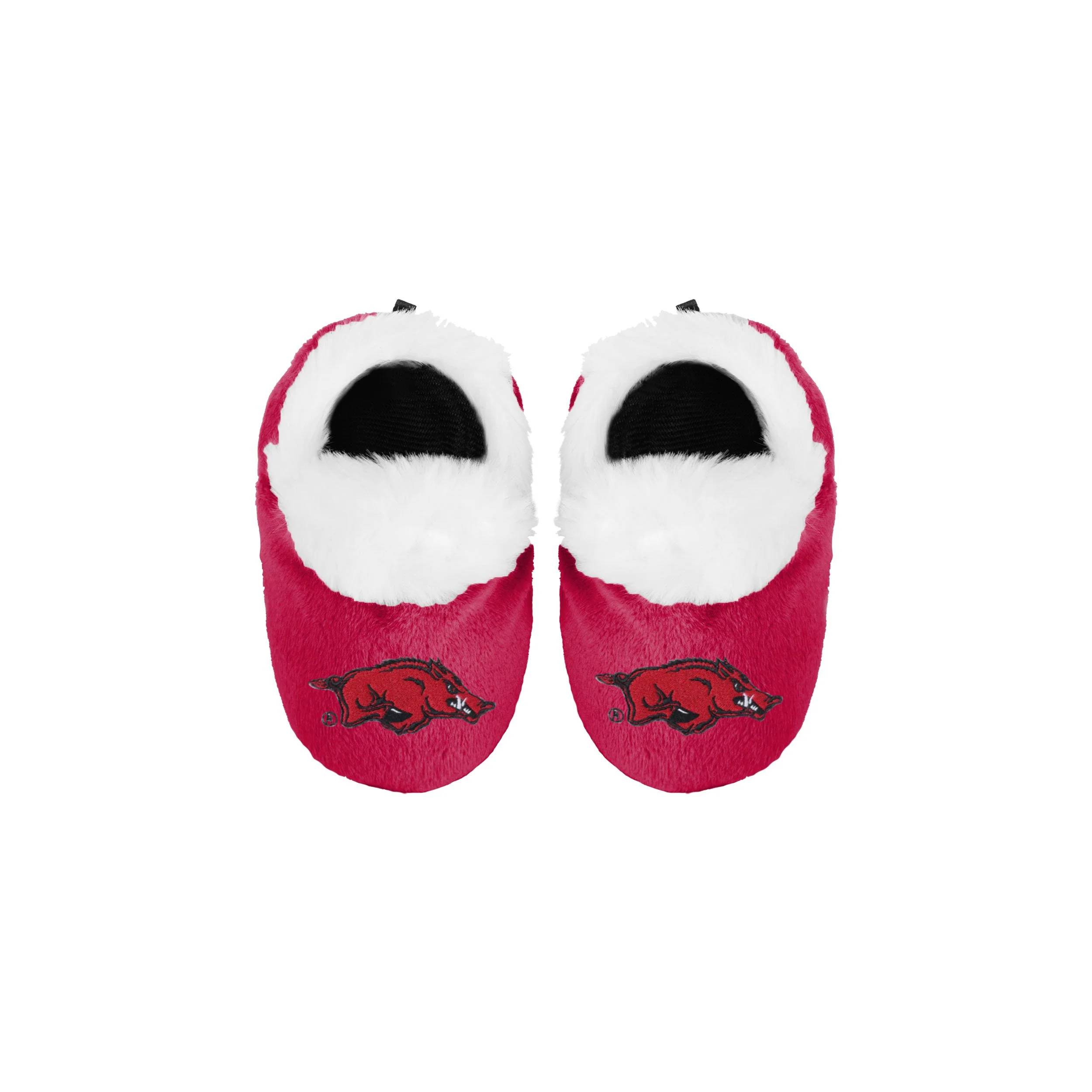 Arkansas Razorbacks NCAA Logo Baby Bootie Slipper - Image 4