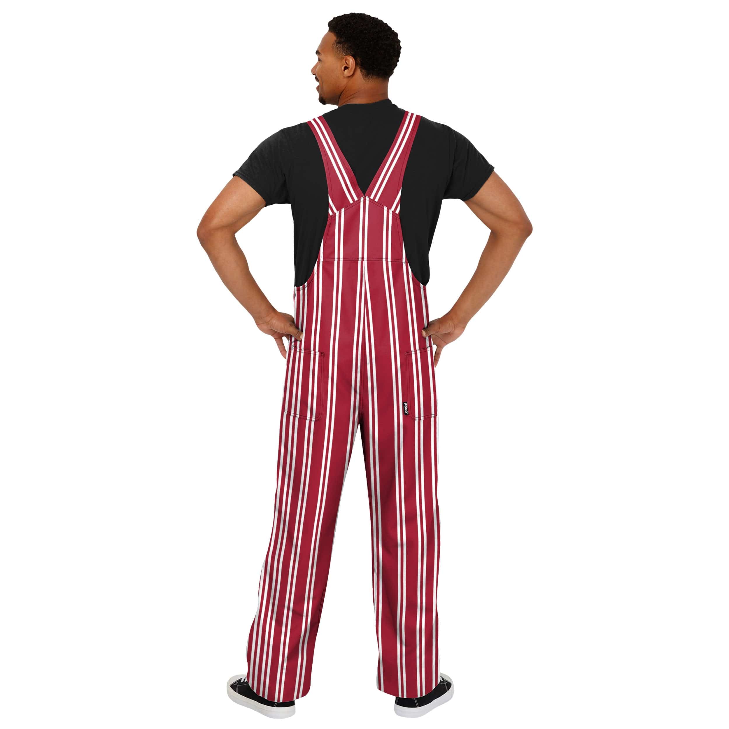 Arkansas Razorbacks NCAA Mens Sideline Spirit Bib Overalls - Image 2