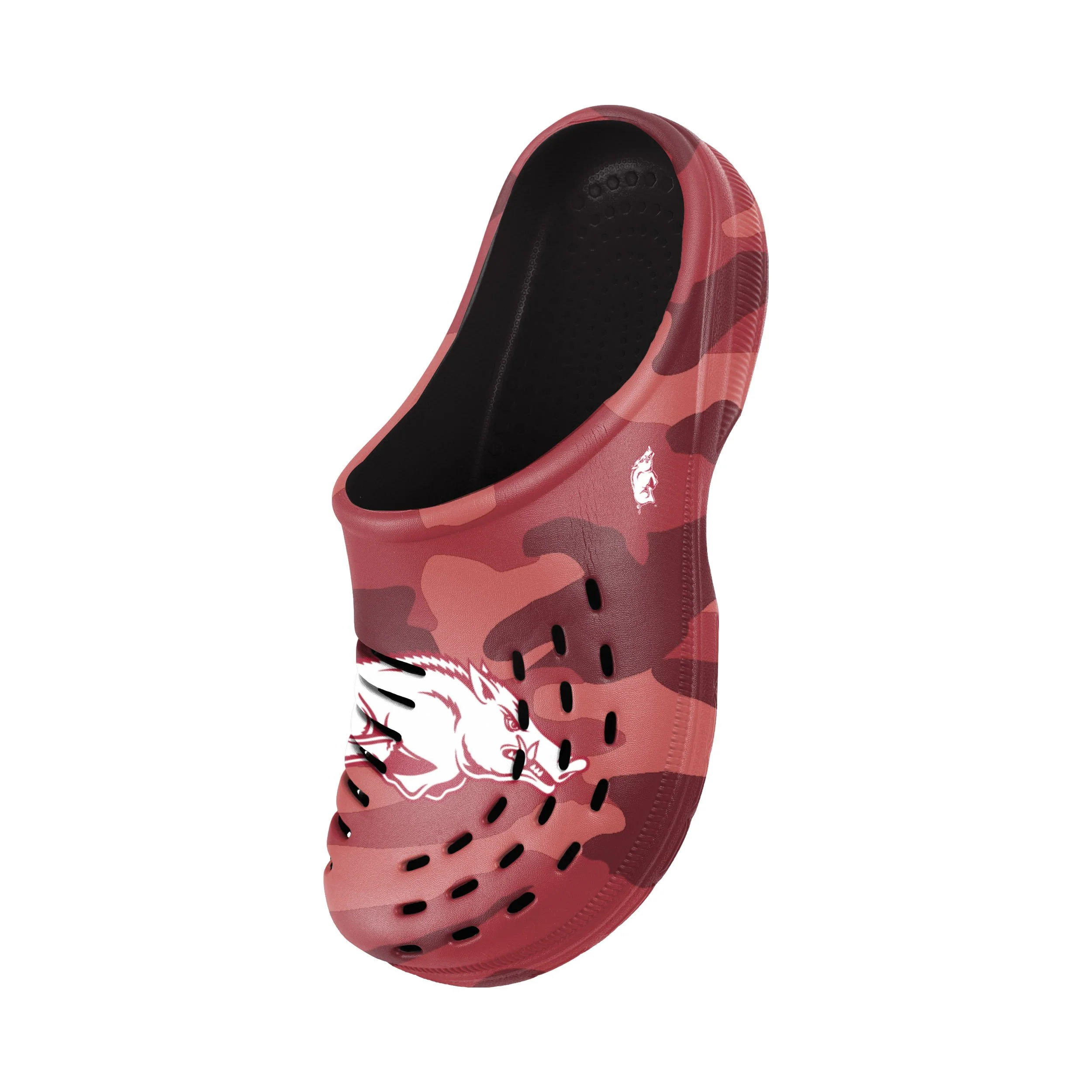 Arkansas Razorbacks NCAA Mens Tonal Camo Clog - Image 3