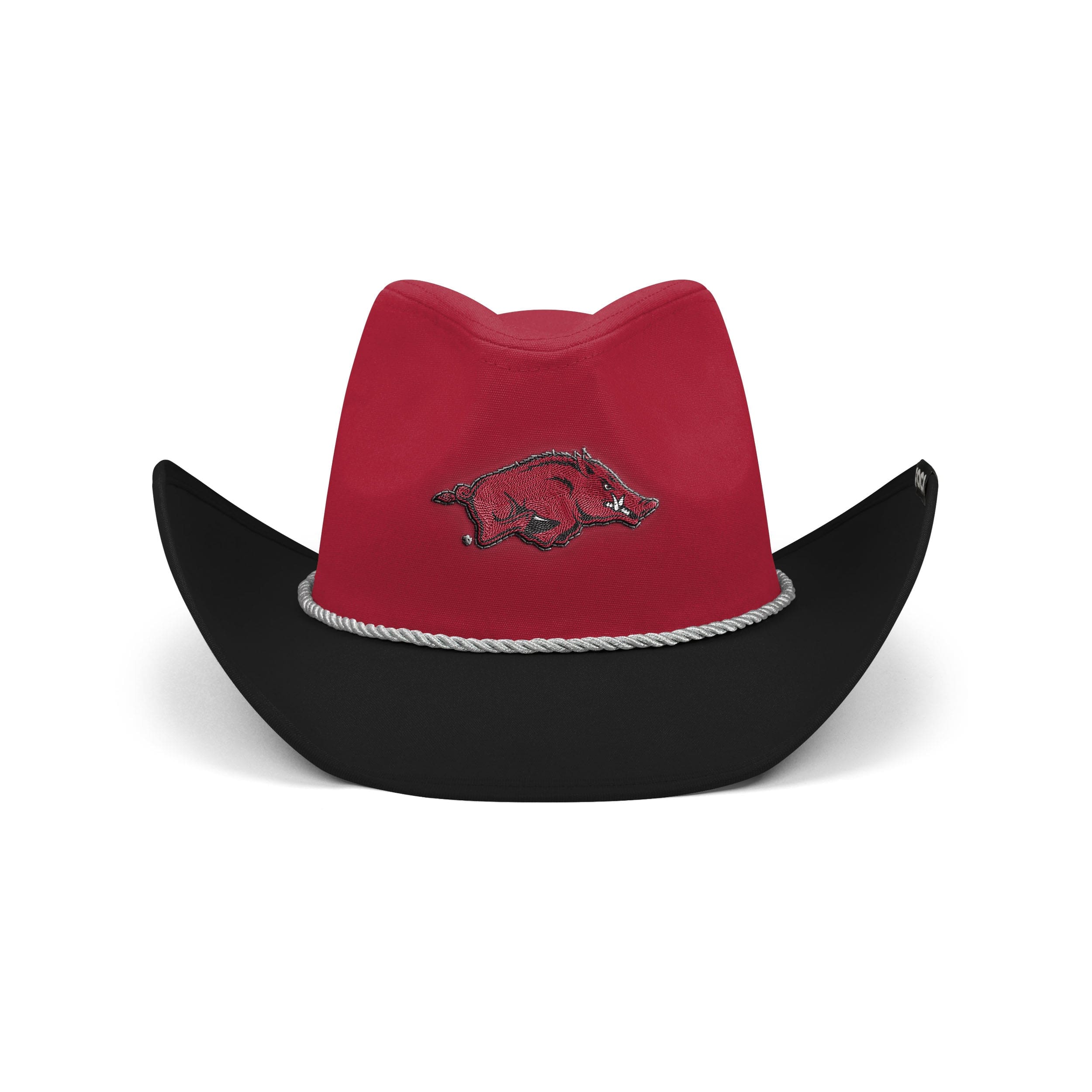 Arkansas Razorbacks NCAA Two Tone Cowboy Hat - Image 3