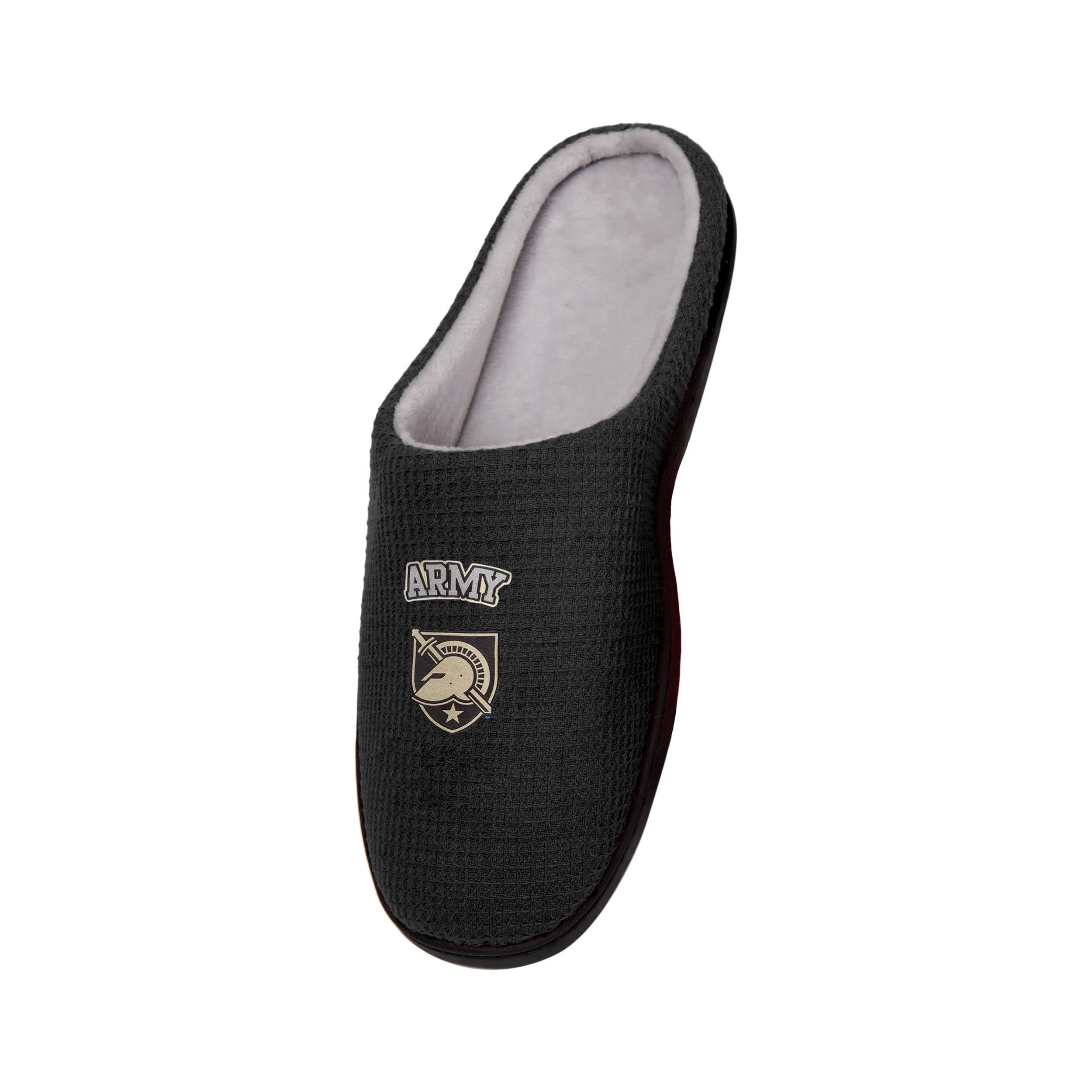 Army Black Knights NCAA Mens Memory Foam Slide Slippers - Image 3